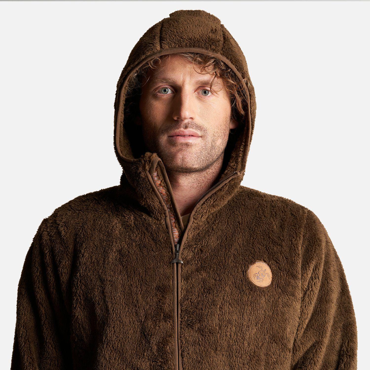 Chaqueta Hombre Calur-Oso Café  Haka Honu-4