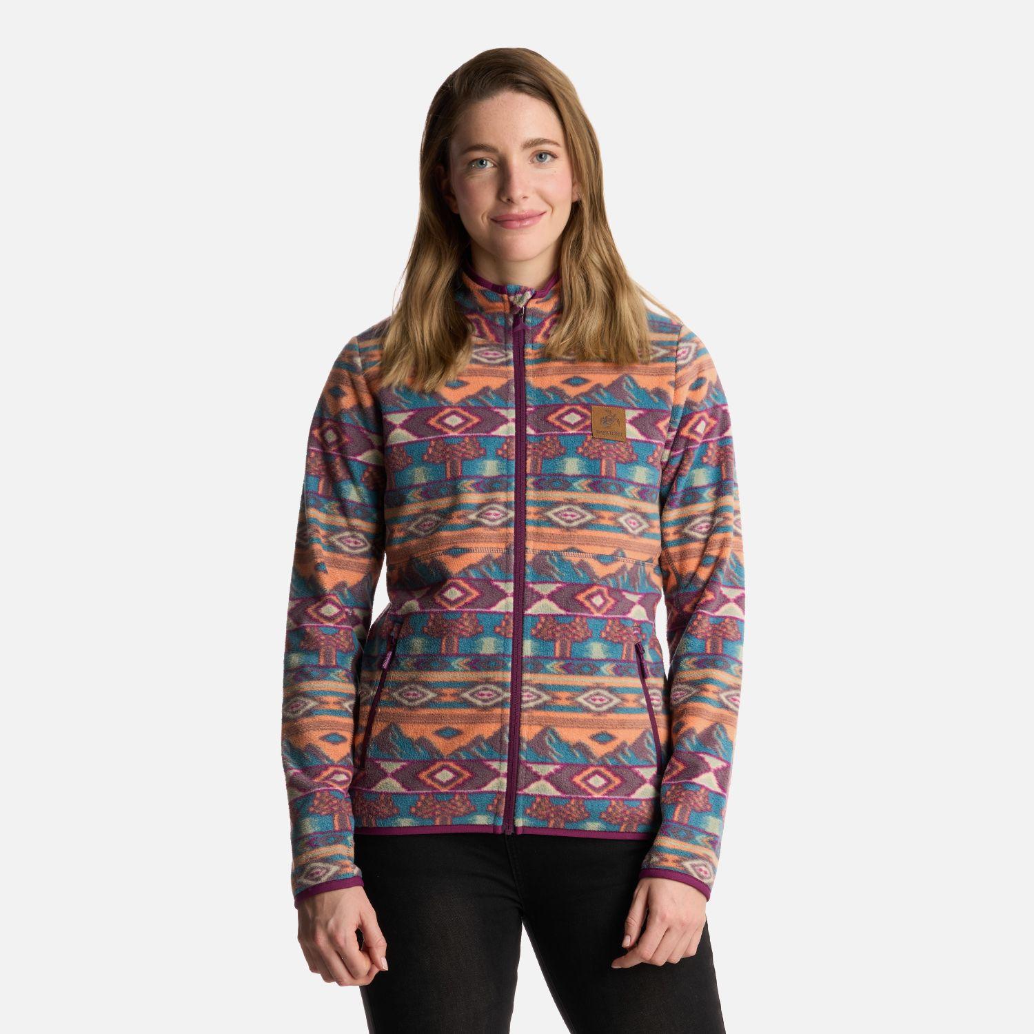 Polerón Mujer Tokerau Pro Print Turquesa Haka Honu-0