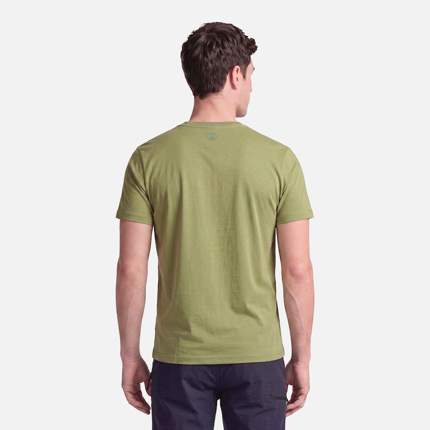 Polera Hombre Ulmo Sorona T-Shirt Verde Lippi V27-2