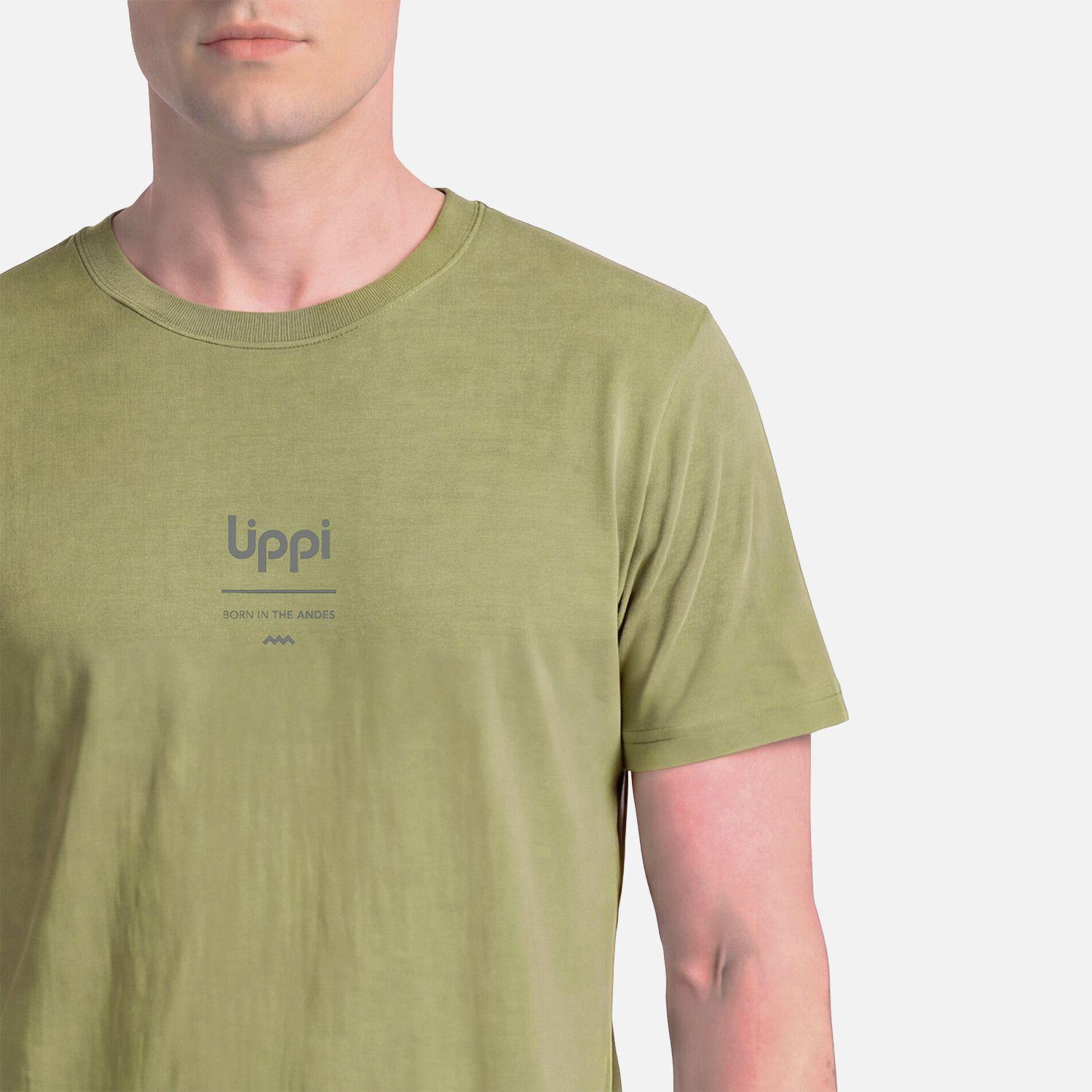 Polera Hombre Ulmo Sorona T-Shirt Verde Lippi V27-3
