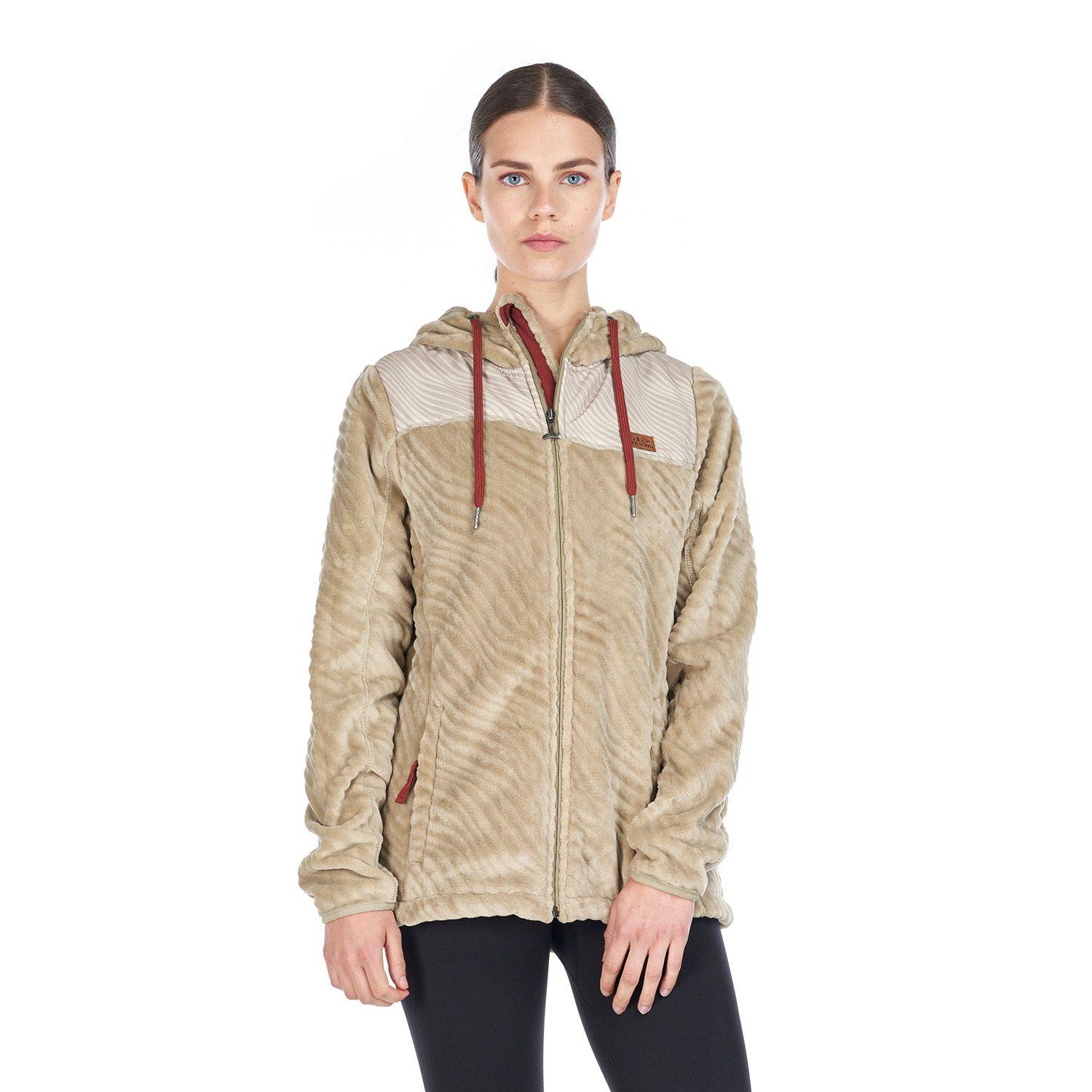 Poleron Mujer Polaroid Beige Haka Honu V22-1