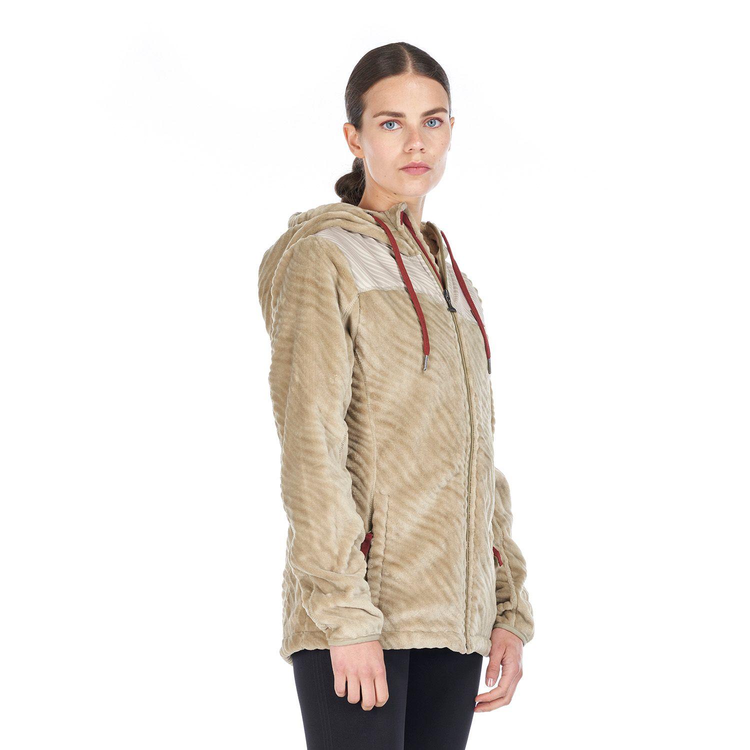 Poleron Mujer Polaroid Beige Haka Honu V22-2