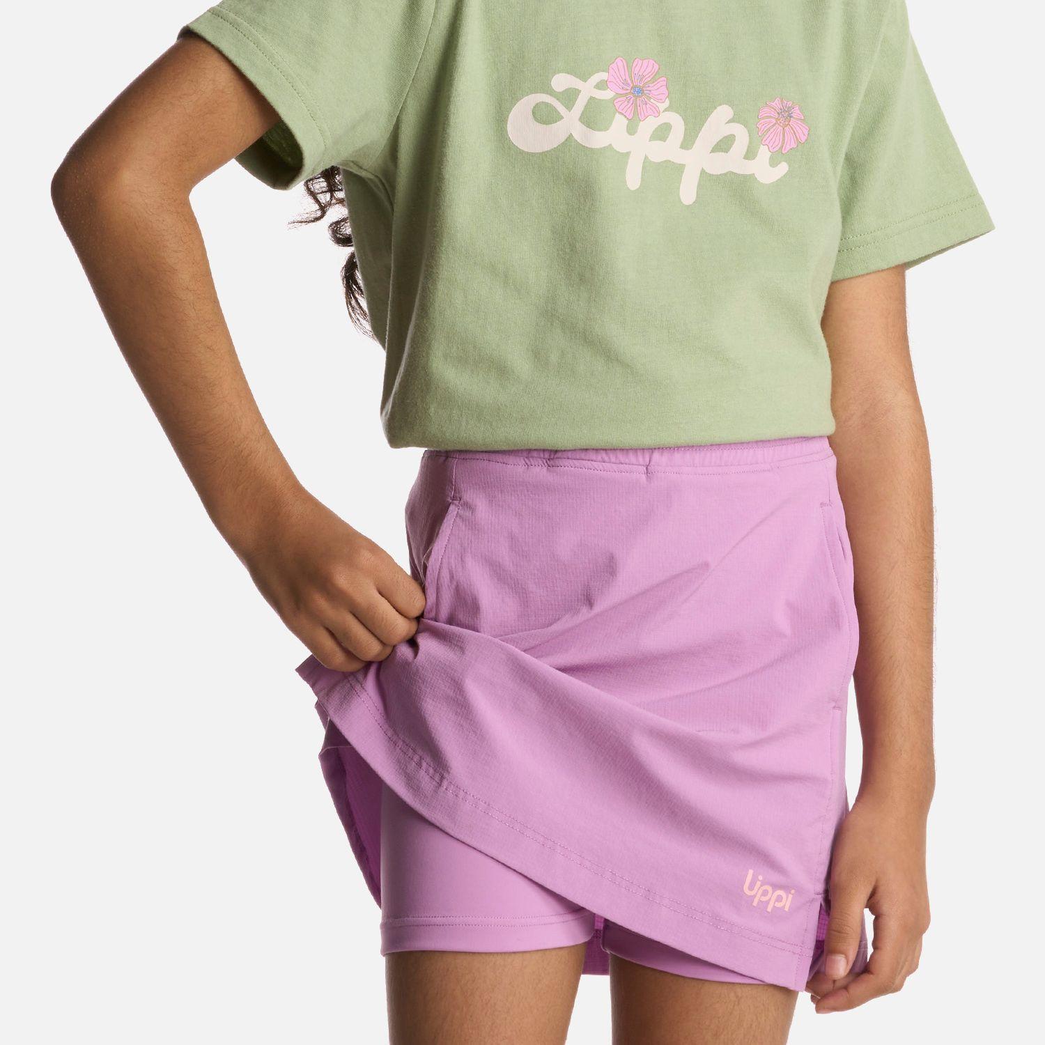 Short Niña Sweet Active Skirt Rosa Lippi-4
