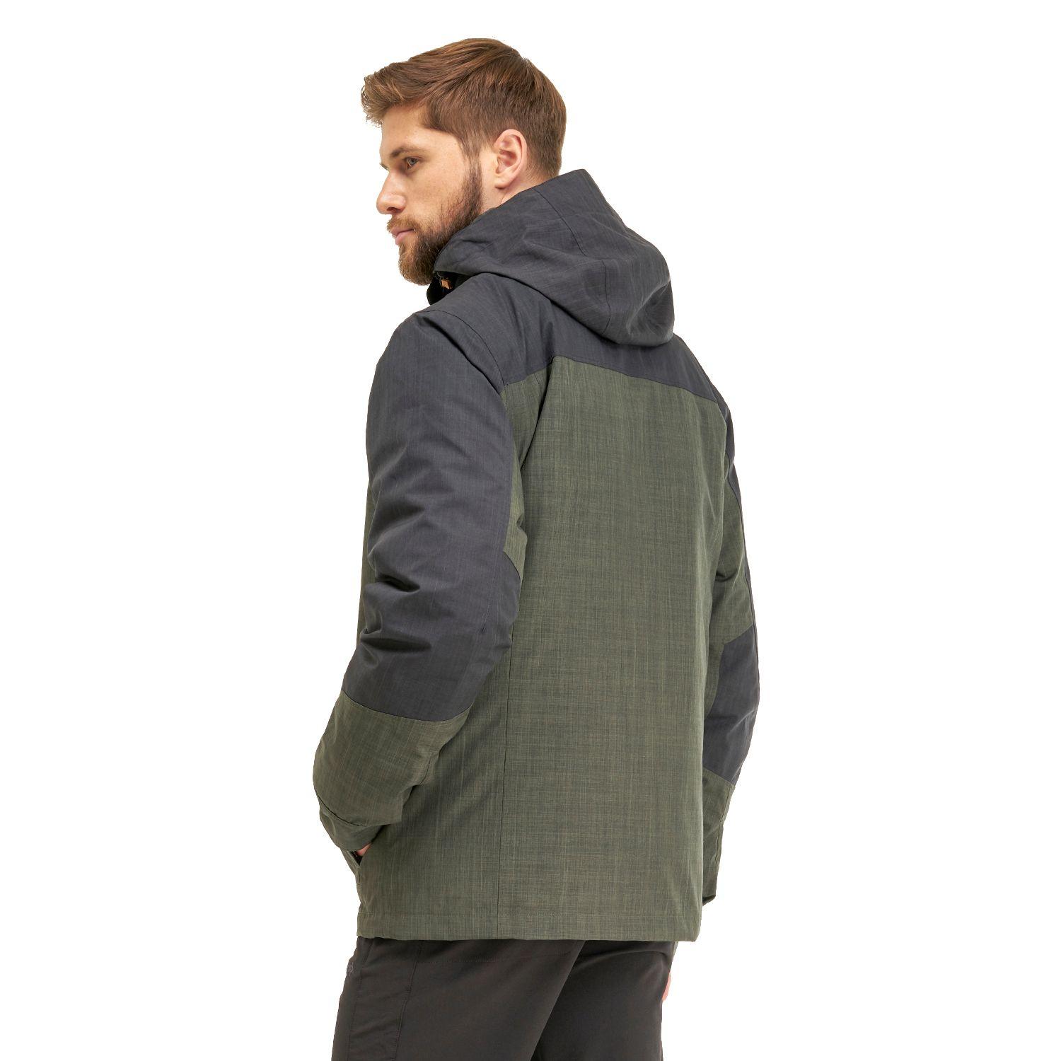 Chaqueta Hombre Nalca Fusion-3 Hoody Jacket Verde Oscuro / Grafito Lippi-2