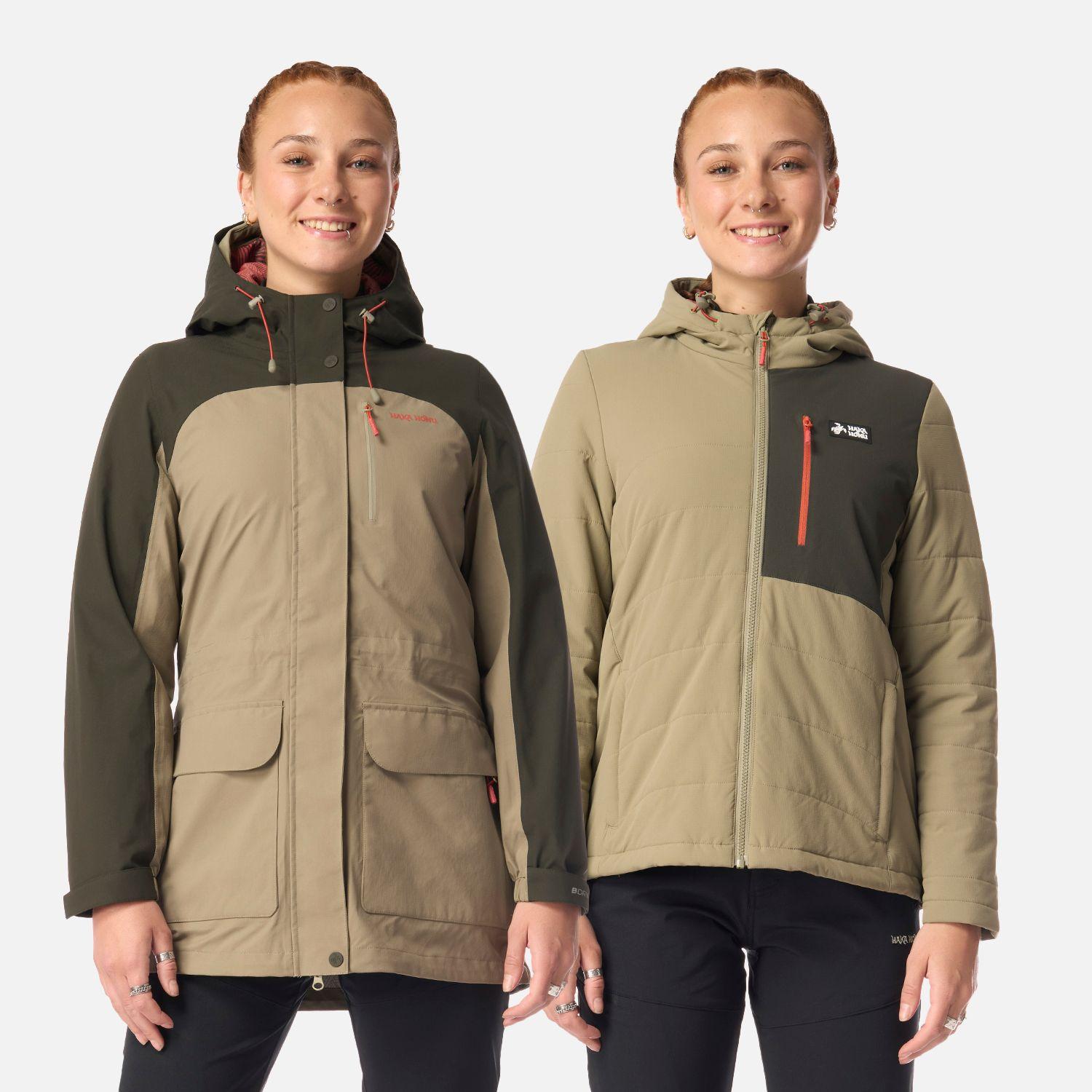 Chaqueta Mujer Perro Guapo Pro Verde Oliva Haka Honu I26-0