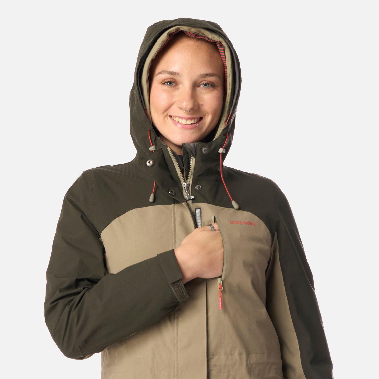 Chaqueta Mujer Perro Guapo Pro Verde Oliva Haka Honu I26-3