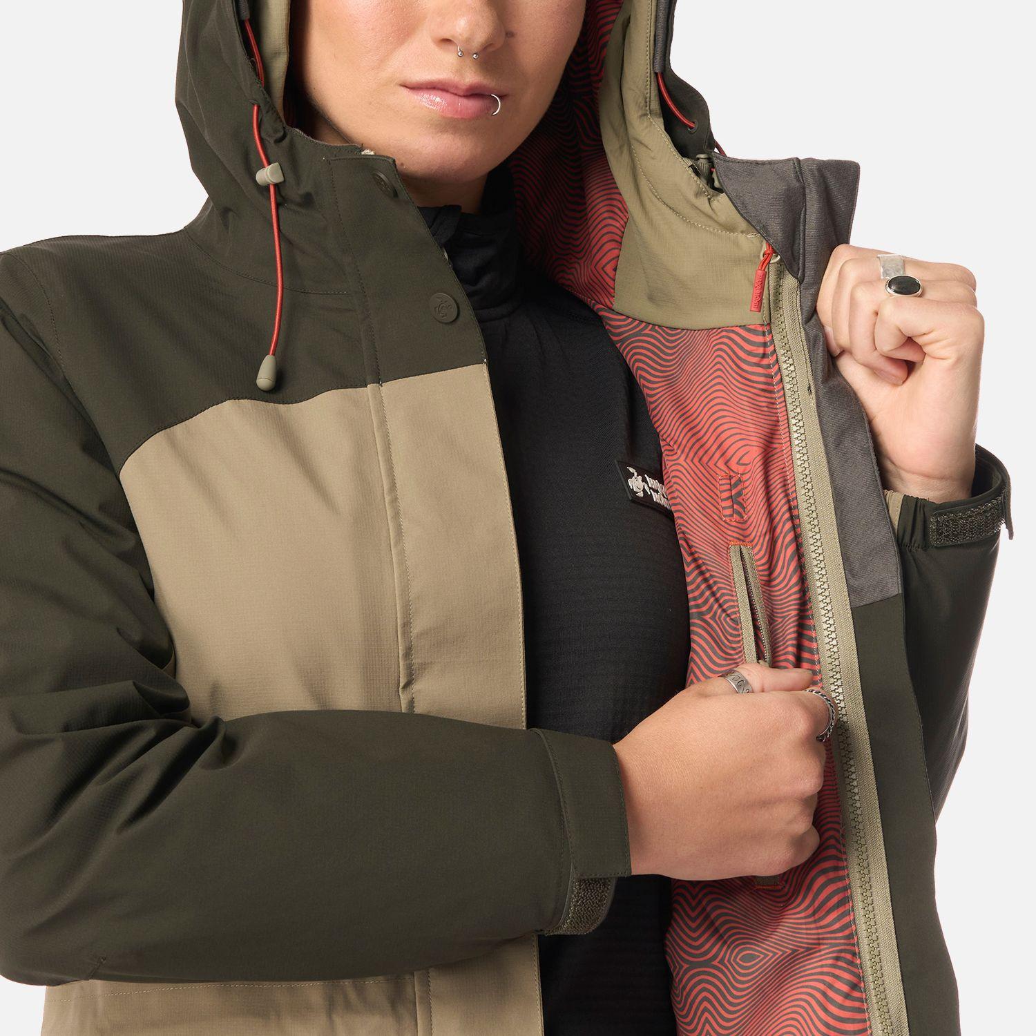 Chaqueta Mujer Perro Guapo Pro Verde Oliva Haka Honu I26-9