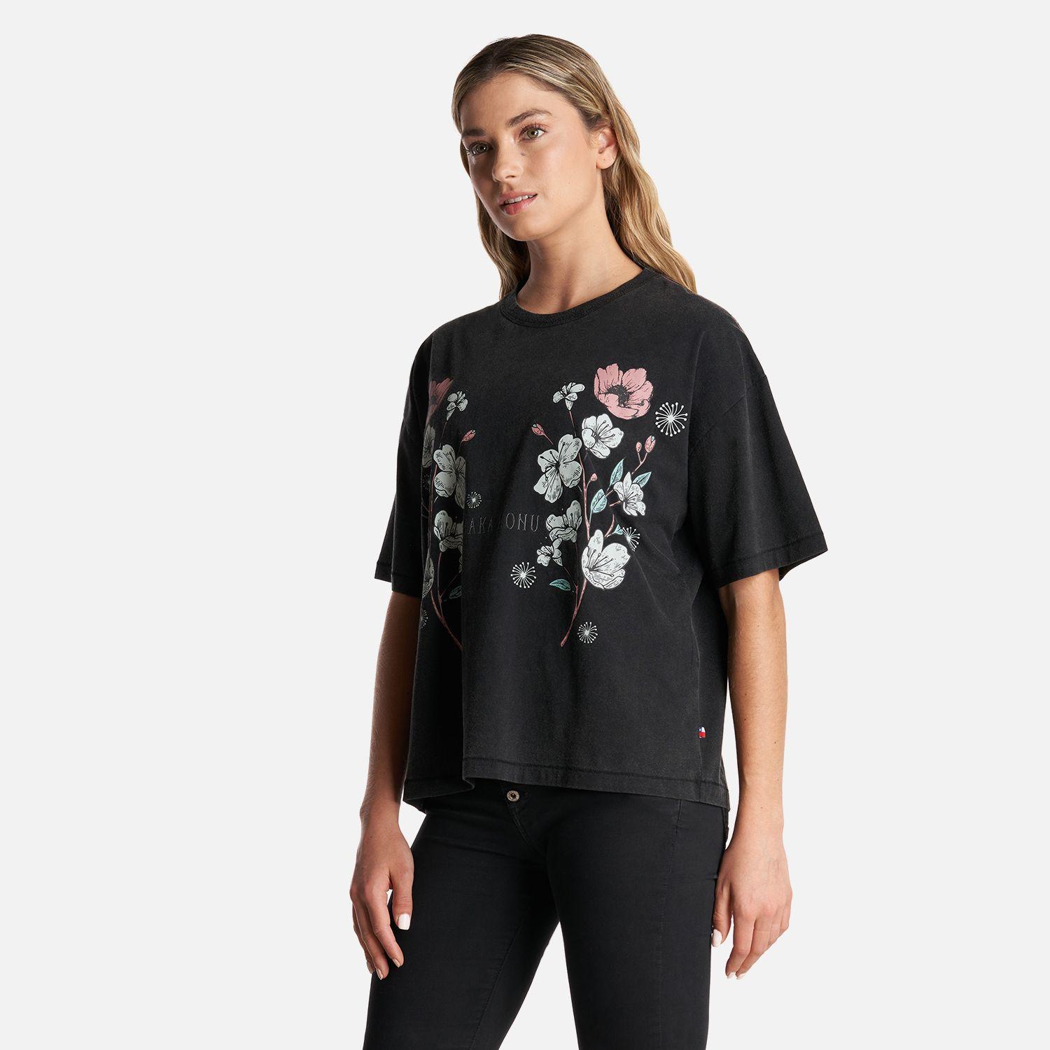 Polera Mujer Gorrion Negro Haka Honu-2