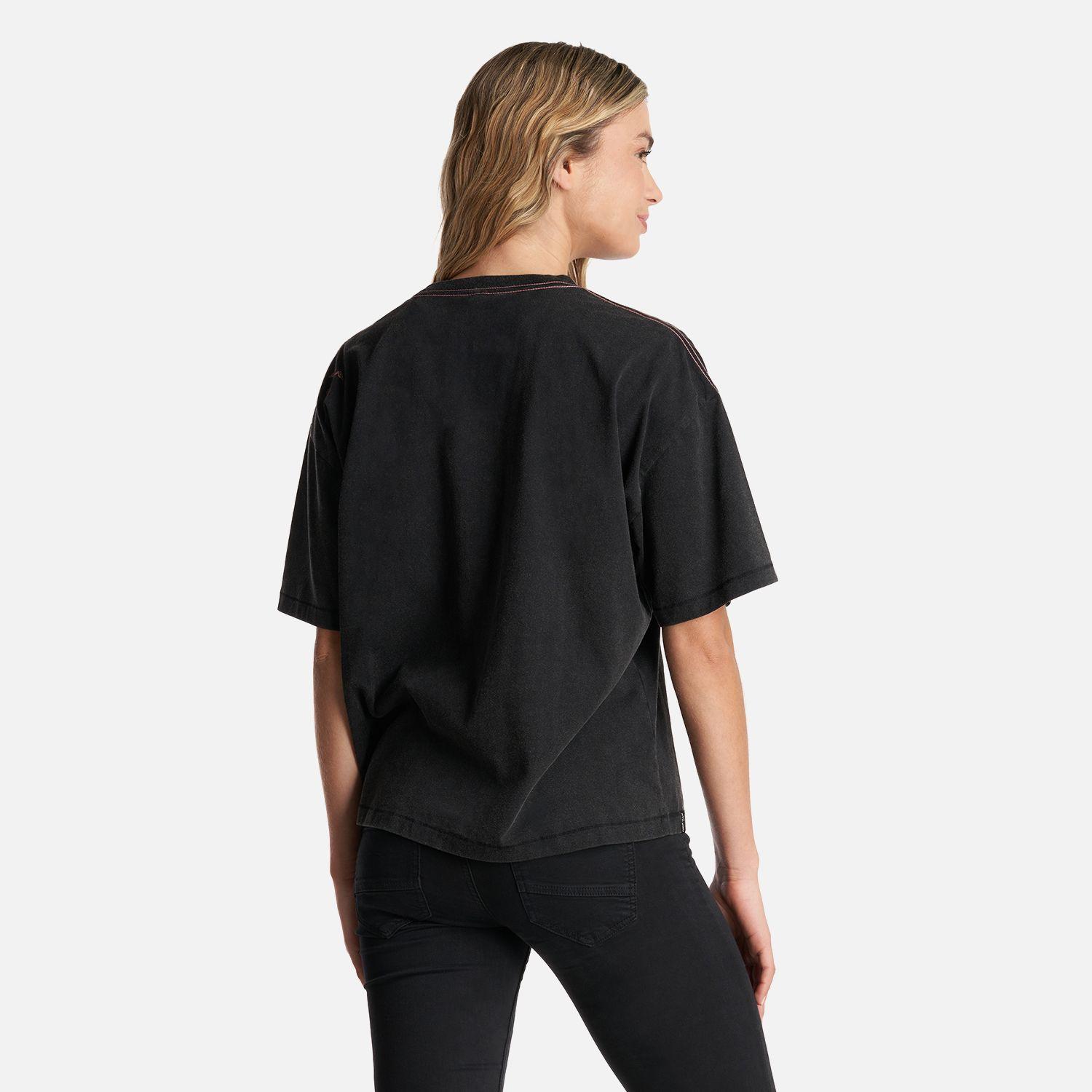 Polera Mujer Gorrion Negro Haka Honu-3