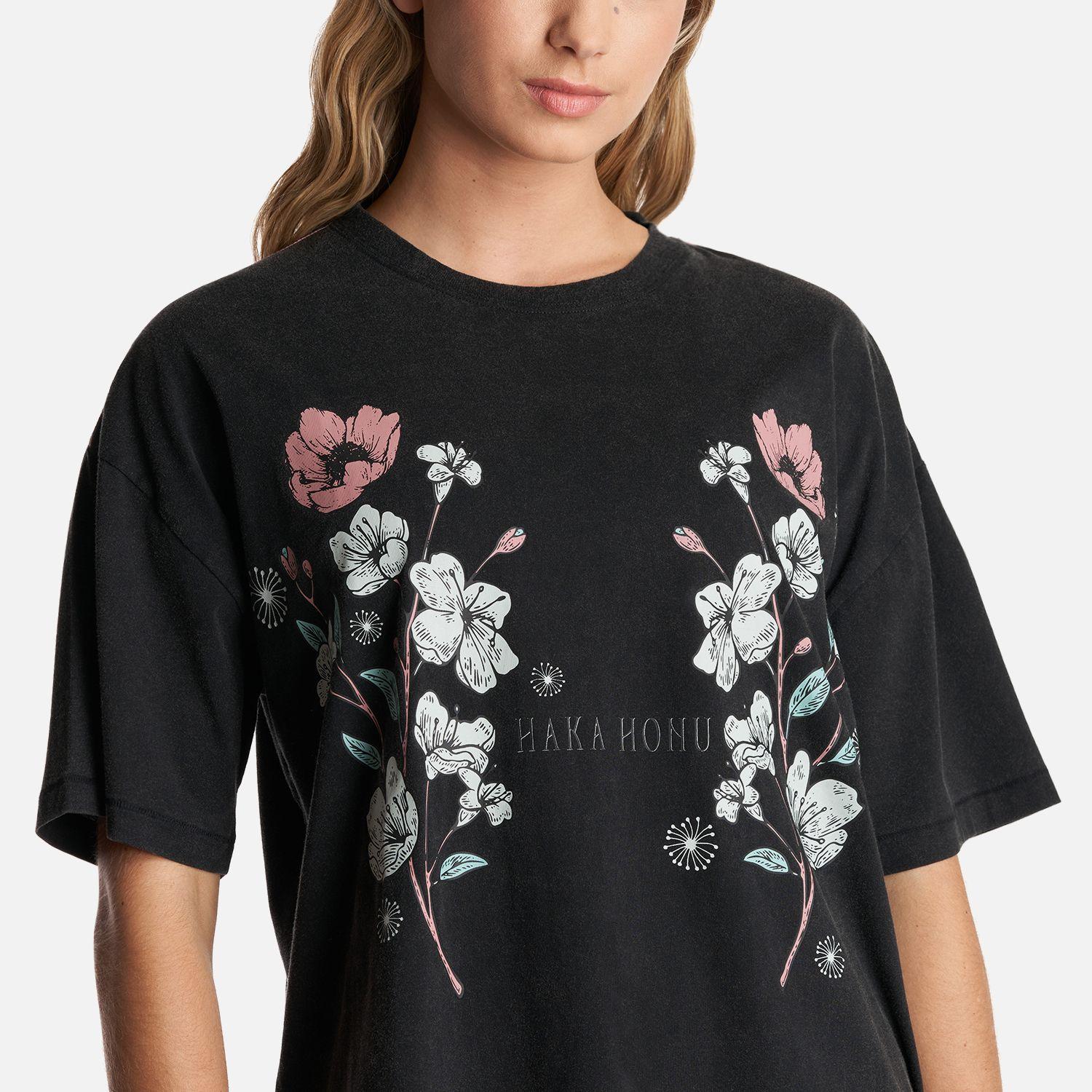Polera Mujer Gorrion Negro Haka Honu-4