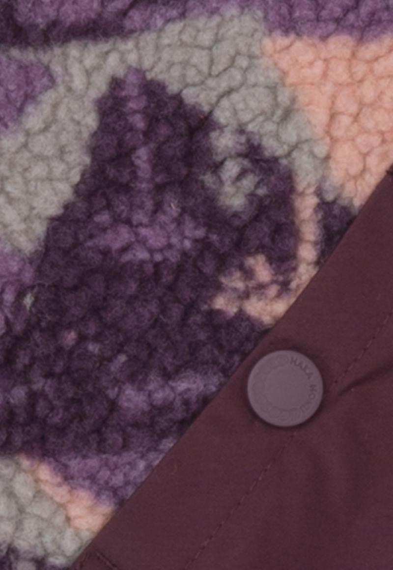 Chaqueta Mujer Zip-porrito Print Morado Haka Honu-2
