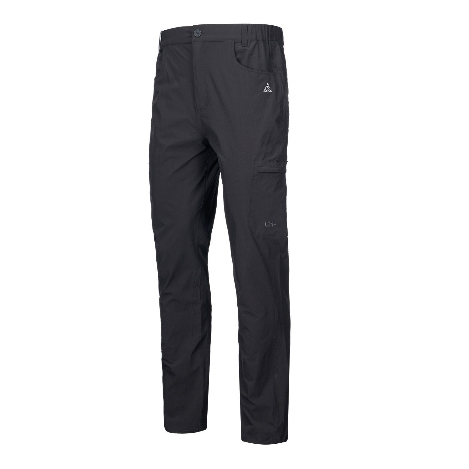 Pantalon Hombre Cedron desmontable Negro Geography-0