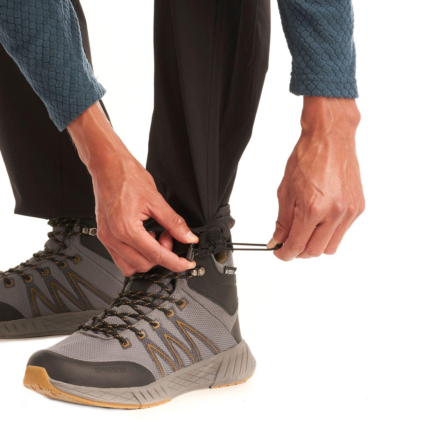 Pantalon Hombre Cedron desmontable Negro Geography-4