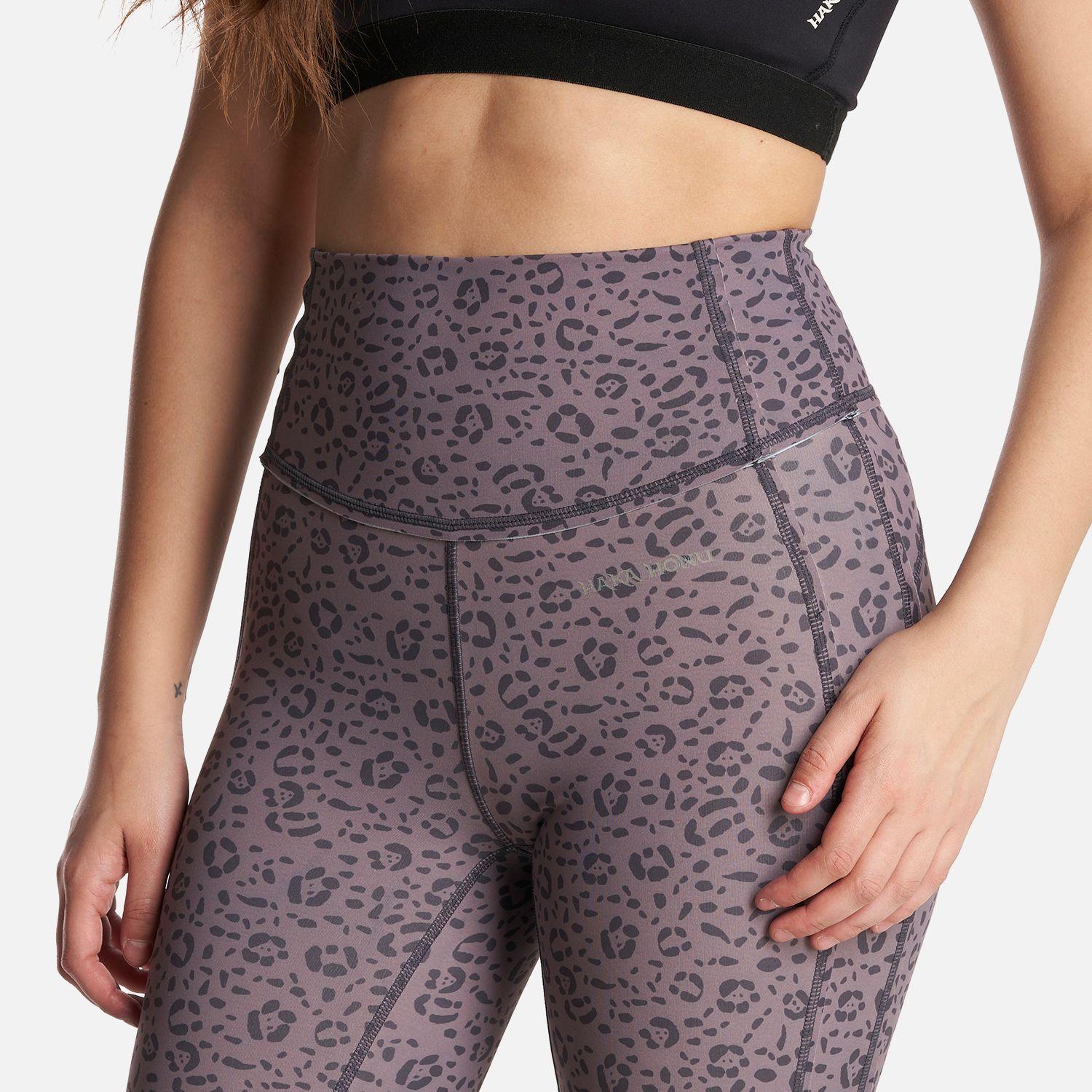 Calza Mujer Chita Full Print Negro Haka Honu-4