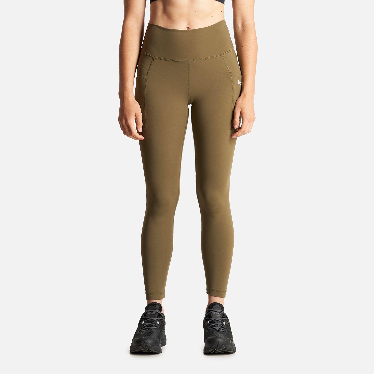 Calza Mujer In-Action Sport Leggings Verde Militar Lippi-1