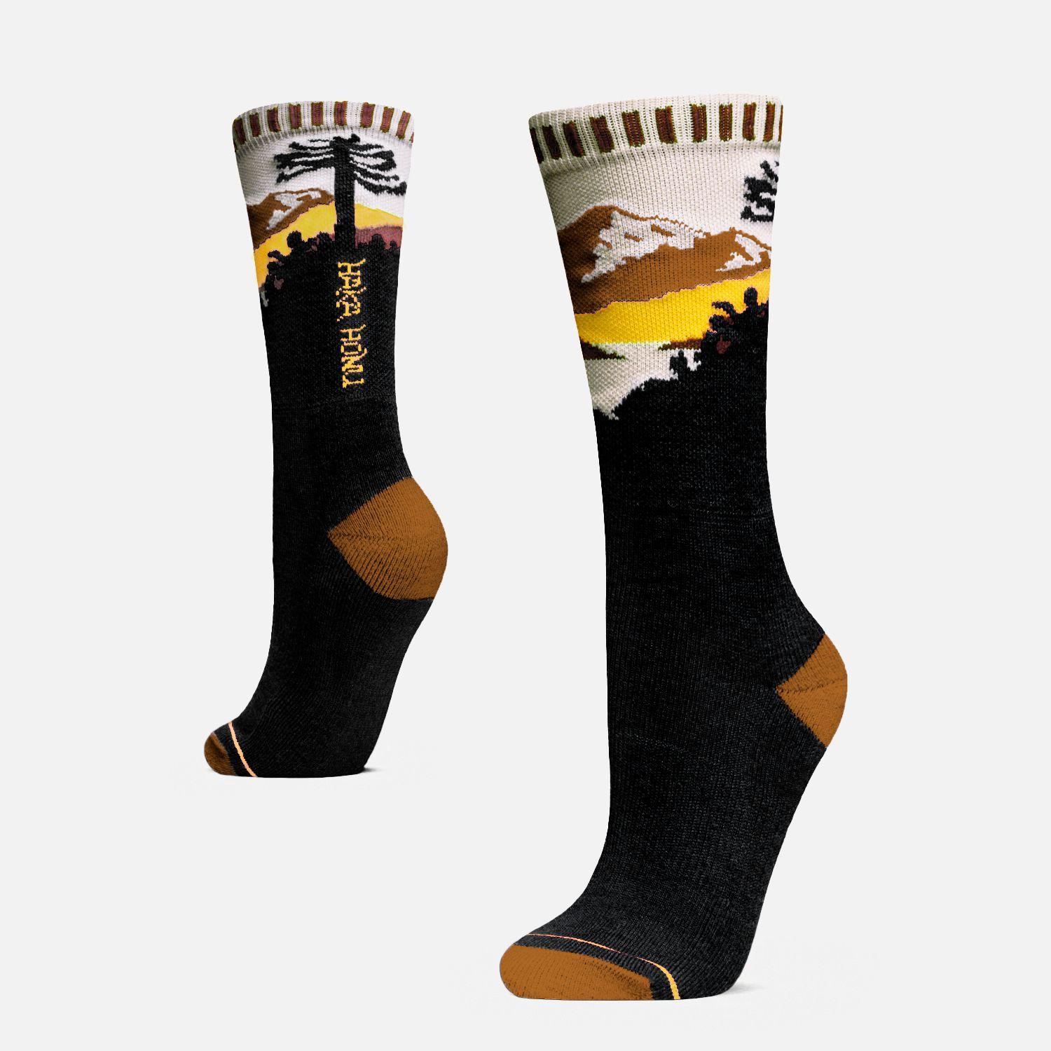 Calcetines Hombre Arriero Mostaza Haka Honu I25-2