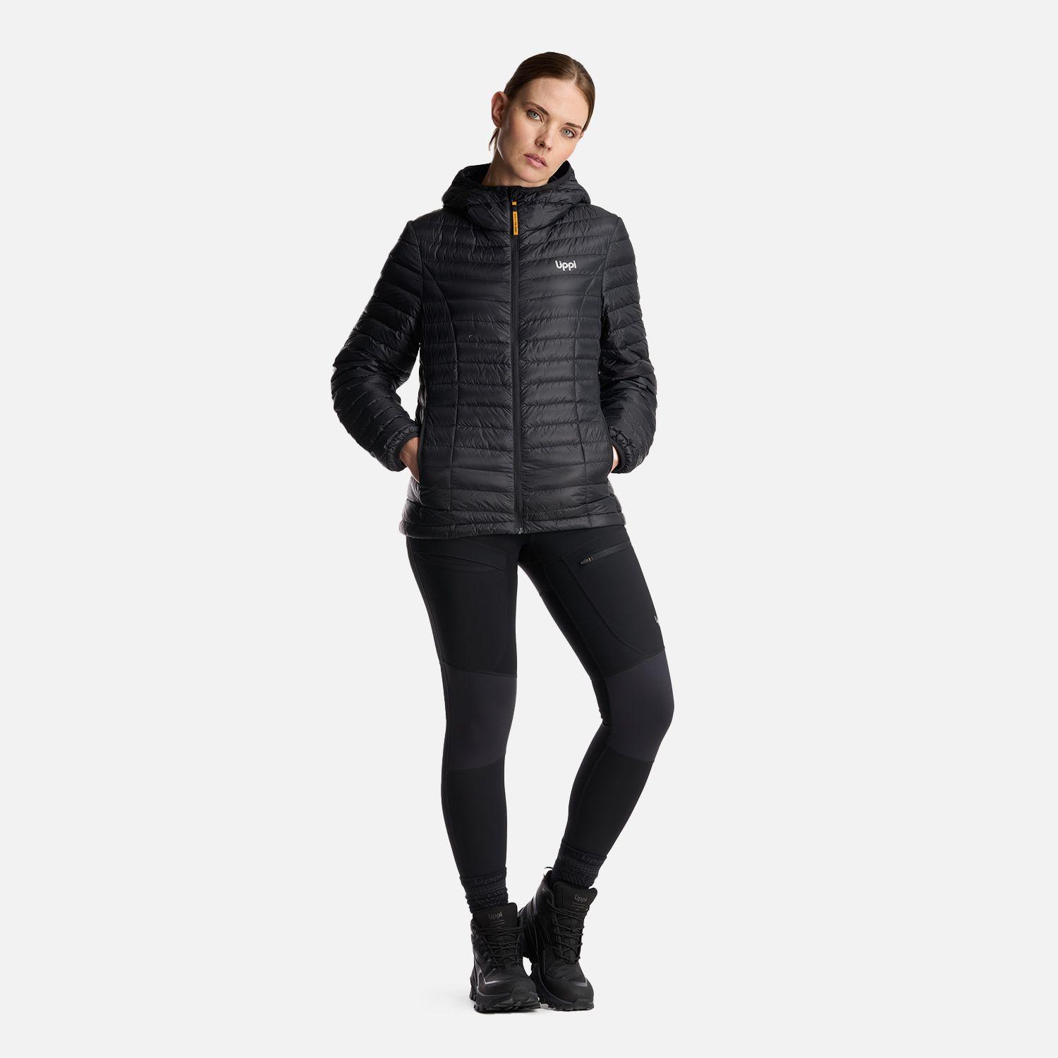 Chaqueta Mujer Peak Down Hoody Jacket Negro Lippi I24-8