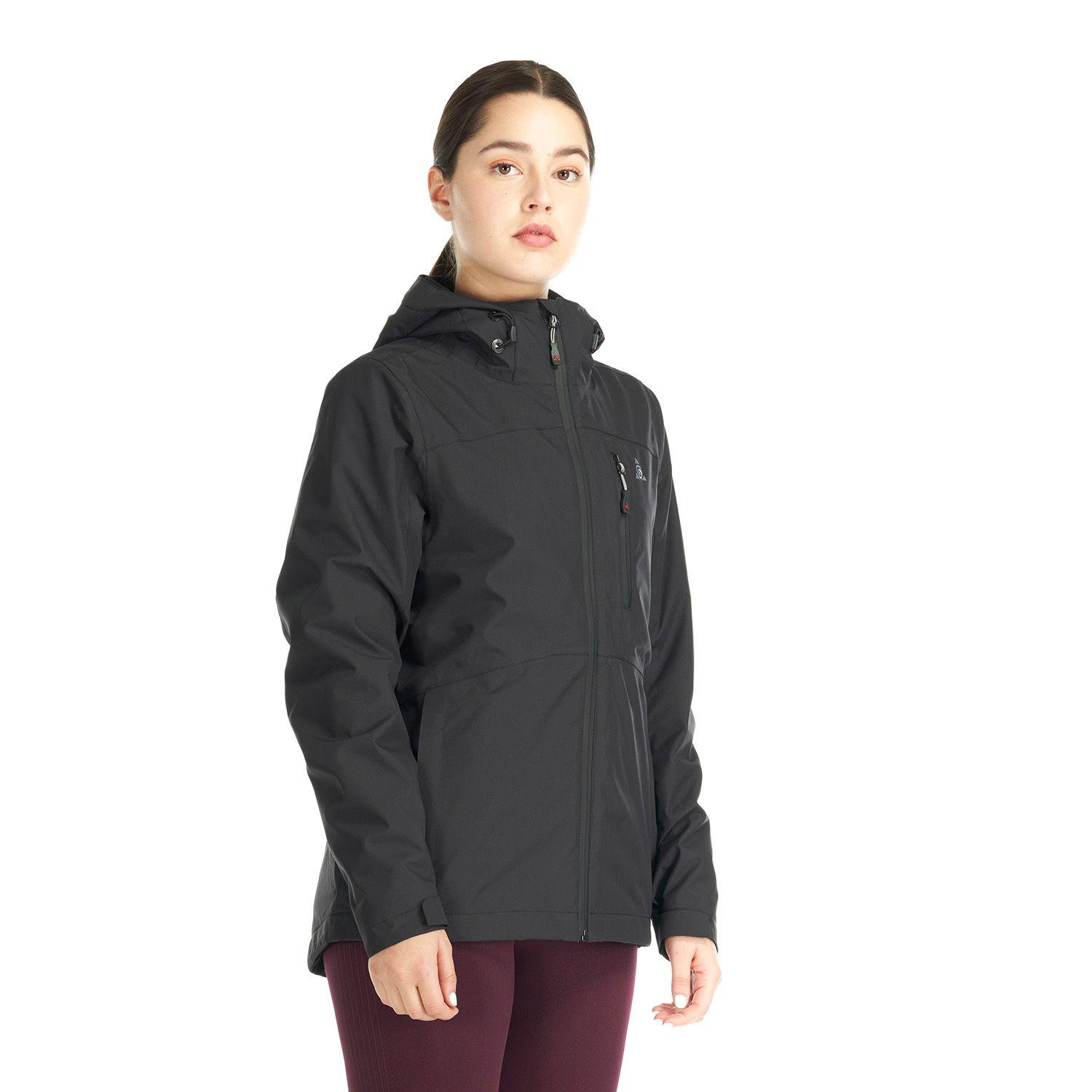 Chaqueta Mujer Delta Negro Geography-2