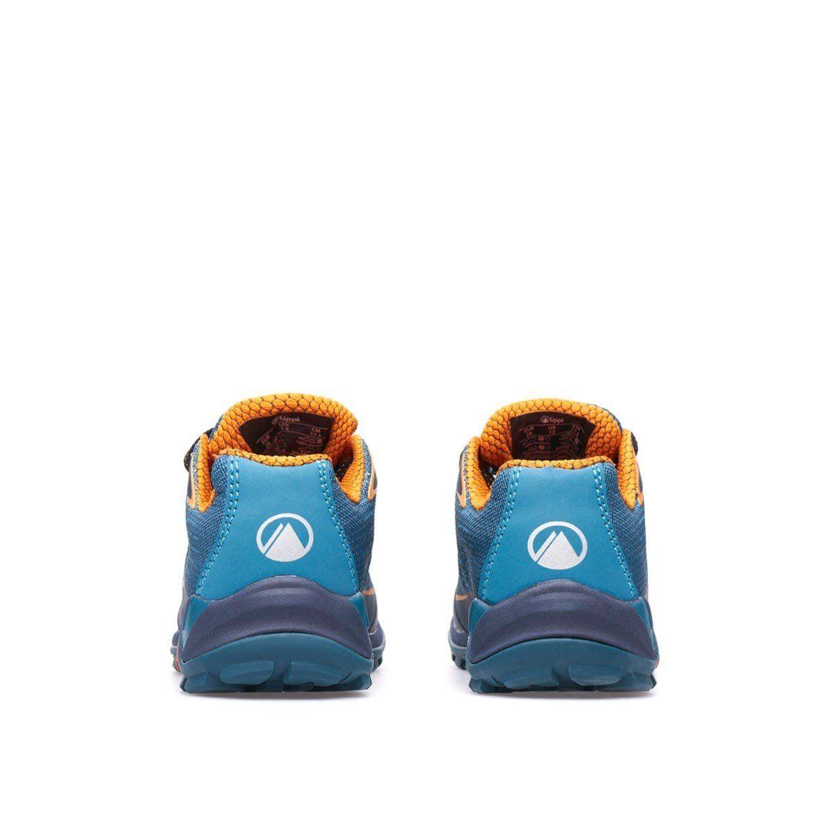 Zapato Niño Intense Hike Kids Low Petroleo Naranjo Lippi-3