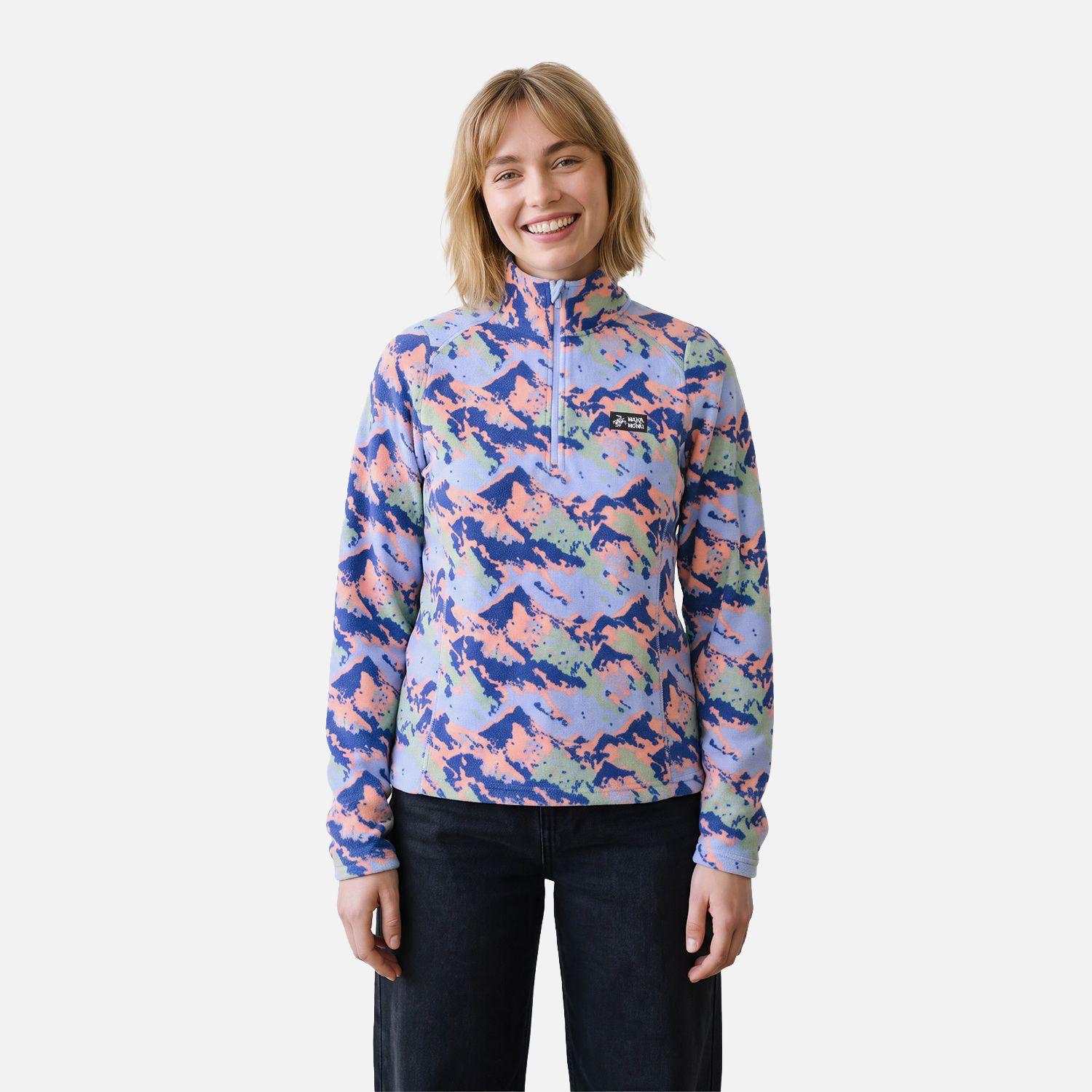 Polar Mujer Asegurao Print Lavanda Haka Honu V27-0