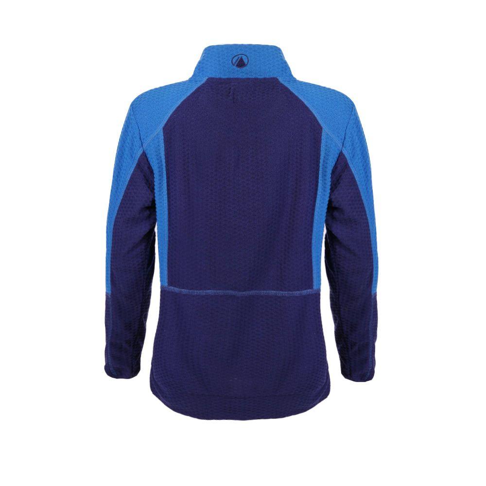 Poleron Niño Saltamontes Nano-F 1/4 Zip Azul Marino Lippi I18-1
