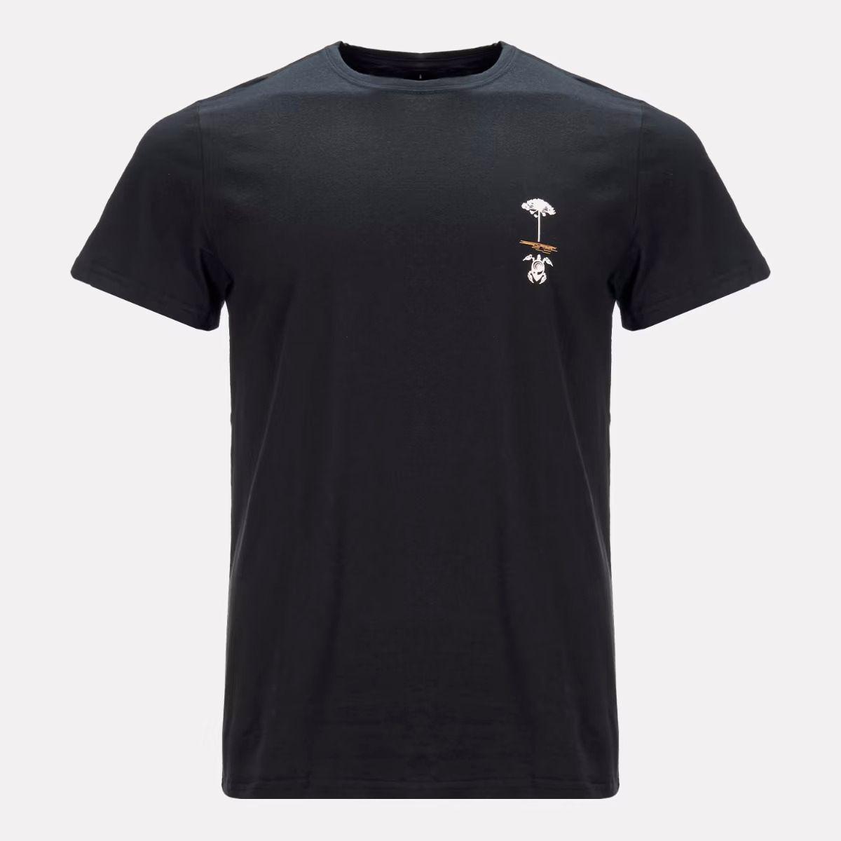 Polera Hombre Araucaria Negro Haka Honu-0
