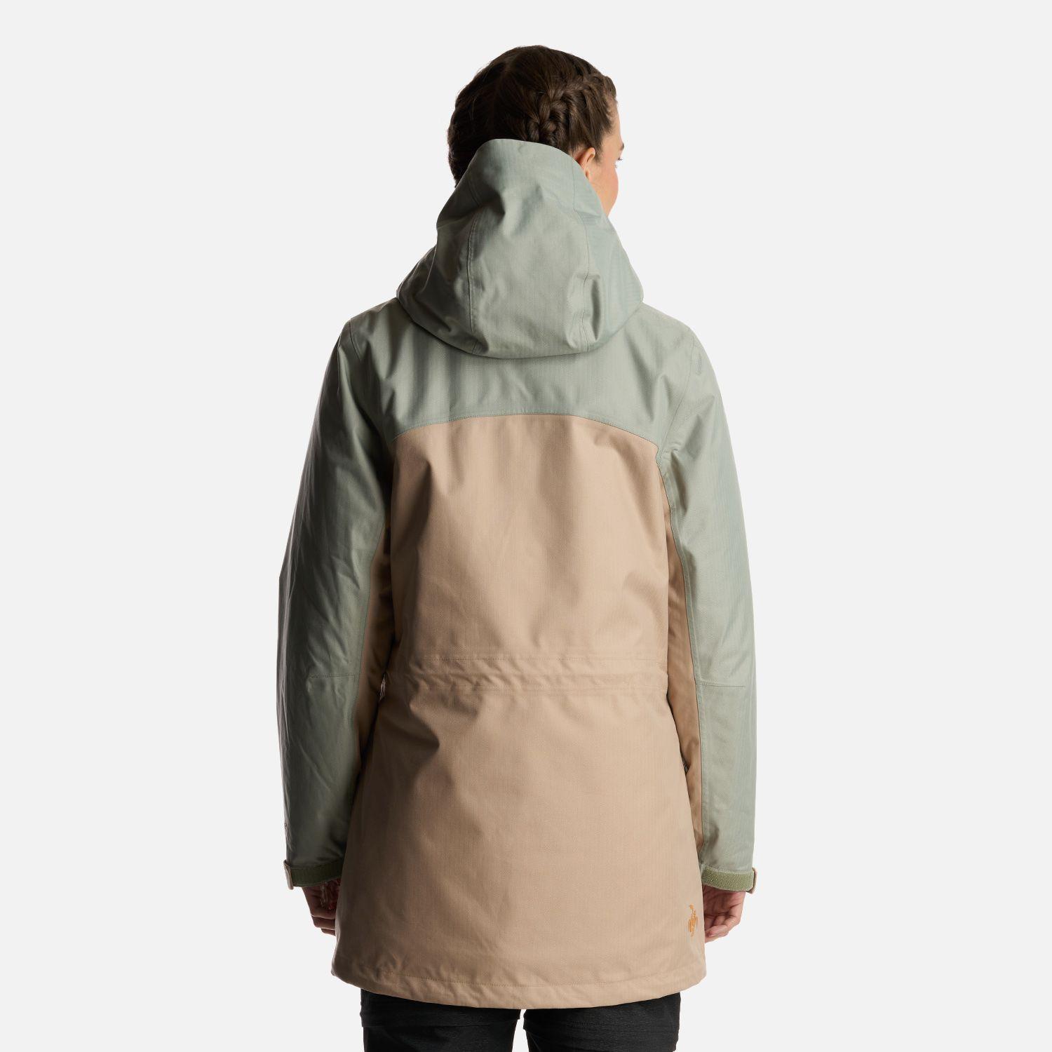 Chaqueta Mujer Perro Guapo Pro Taupe Haka Honu-4