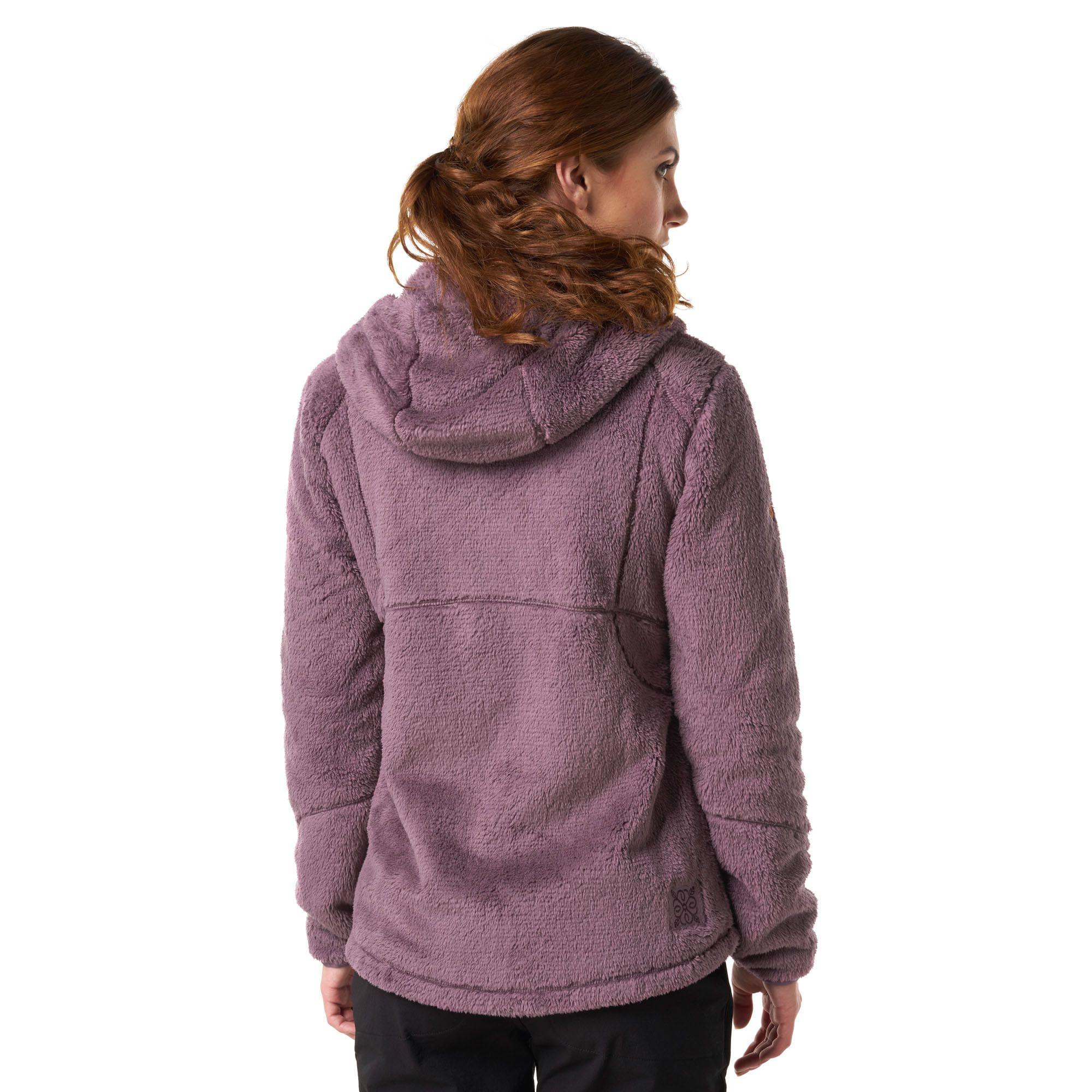 Chaqueta Mujer Bear Shaggy-Pro Hoody Jacket Malva Lippi I19-3