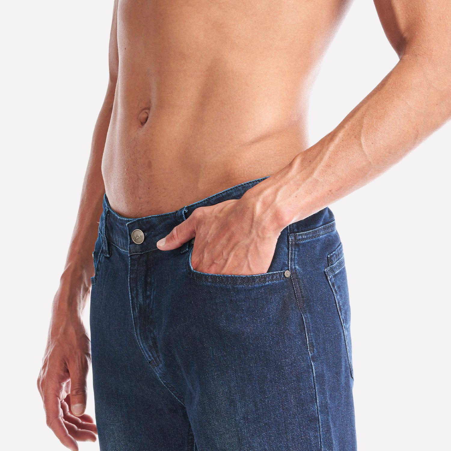 Pantalon Hombre Denim Pants Azul Oscuro Lippi-6