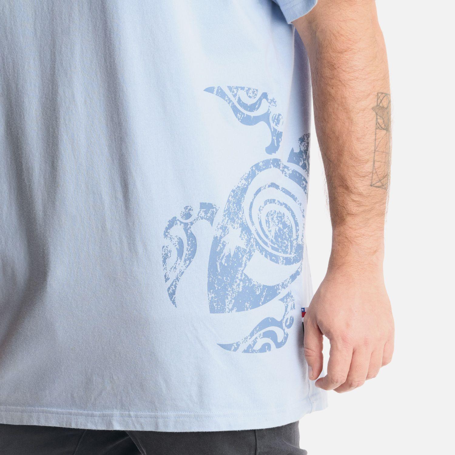 Polera Hombre Haka Celeste Haka Honu I24-4