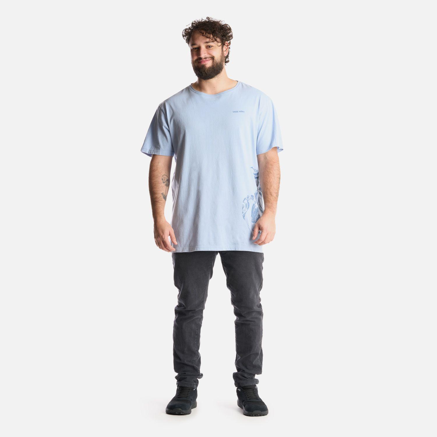Polera Hombre Haka Celeste Haka Honu I24-5