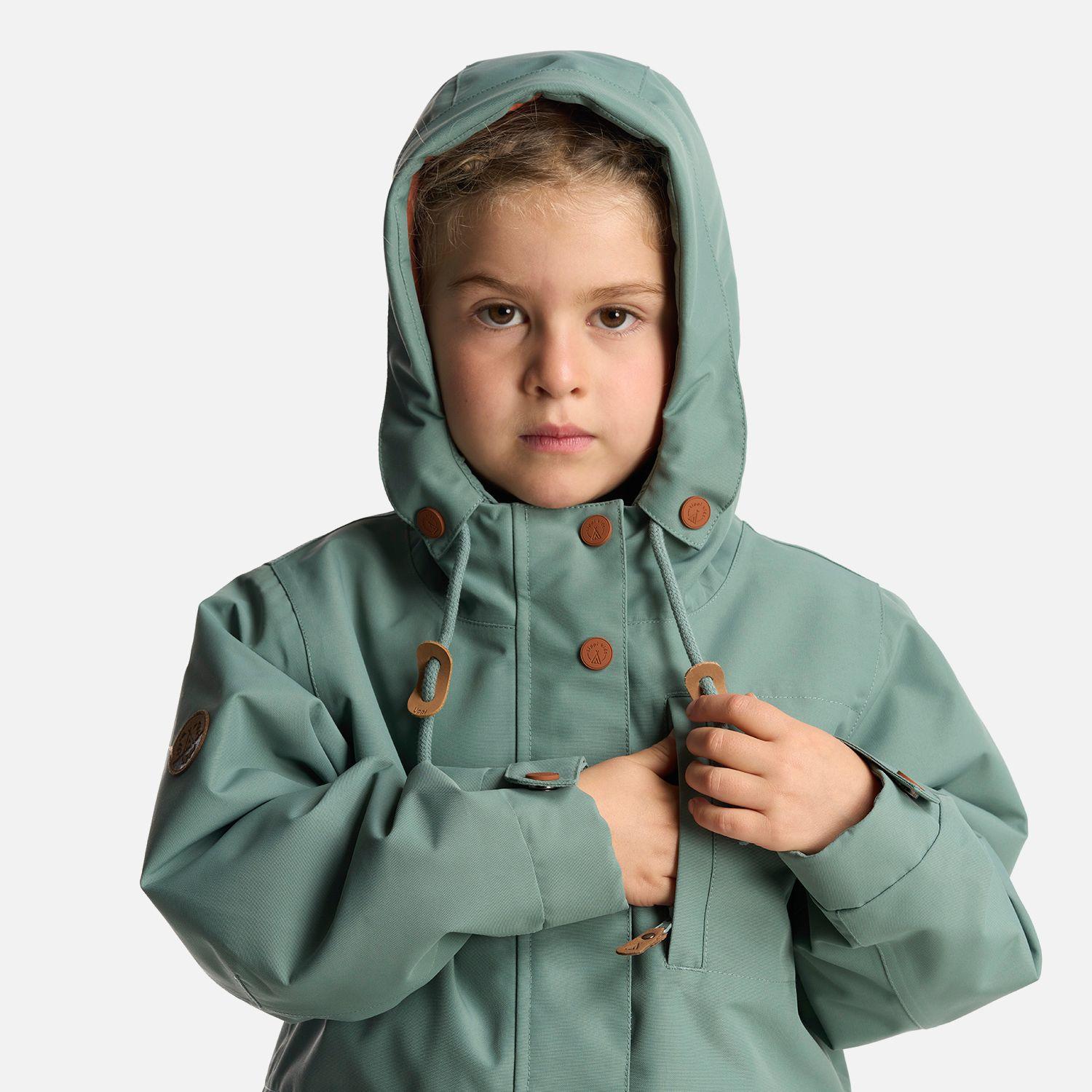 Chaqueta Niña Rainy B-Dry Hoody Jacket Jade Oscuro Lippi-4