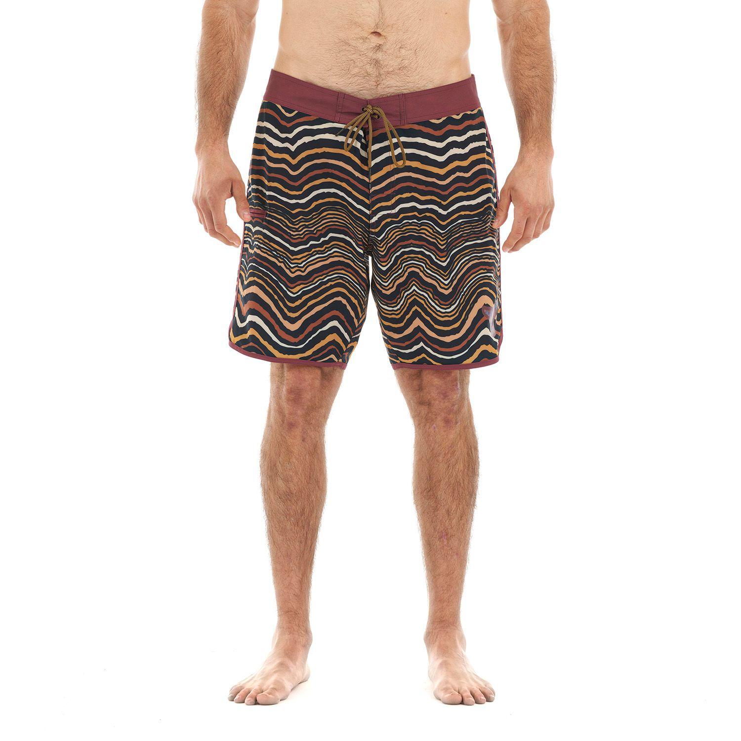 Traje de Baño Hombre Sorfer Print Cafe Haka Honu-1