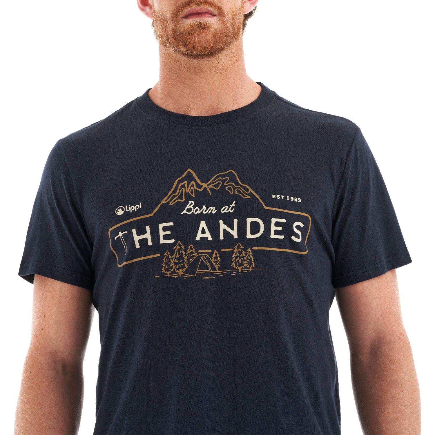 Polera Hombre Heritage UV-Stop T-Shirt Azul Oscuro Lippi-6