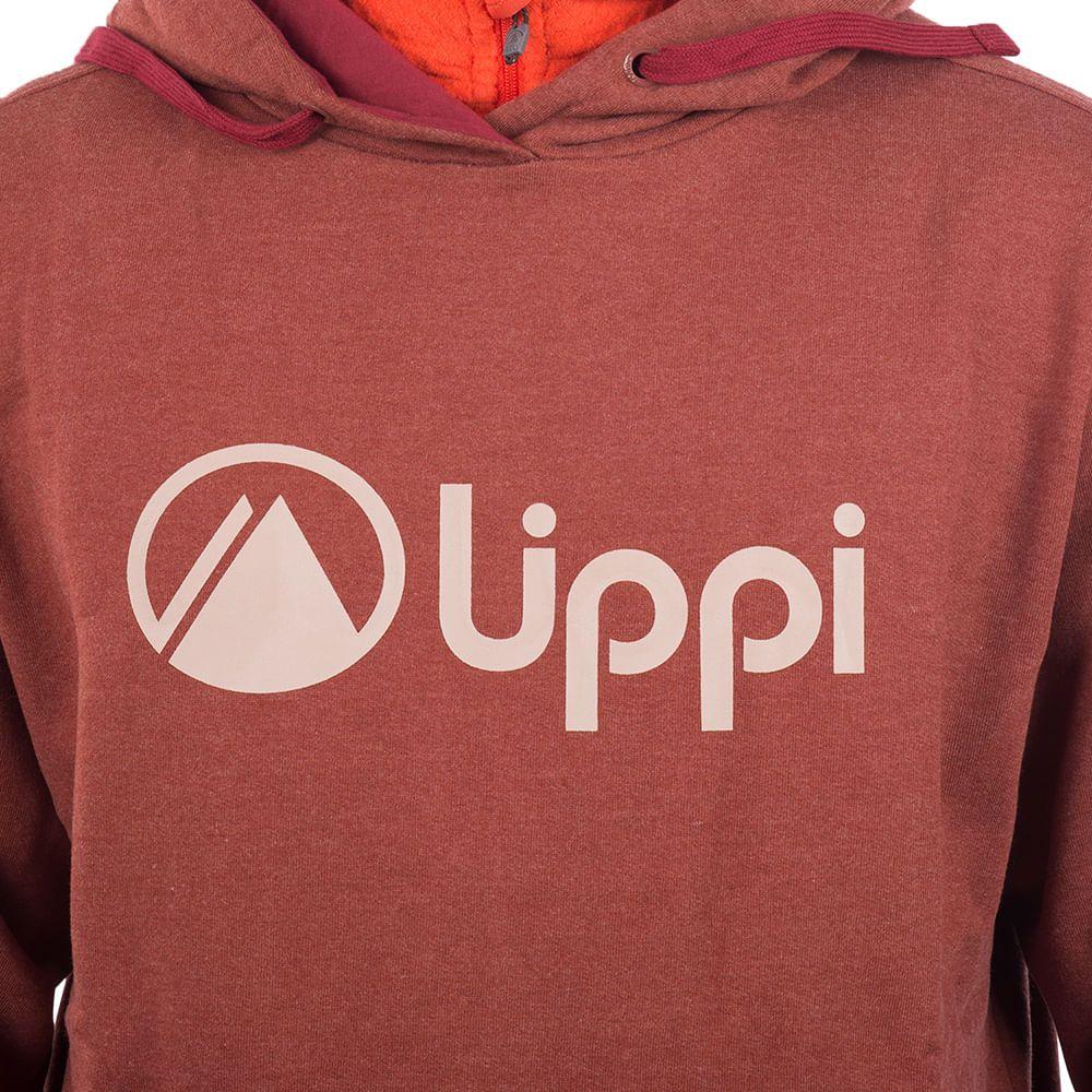 Poleron Hombre Insigne Cotton Hoody Terracota Lippi I17-2
