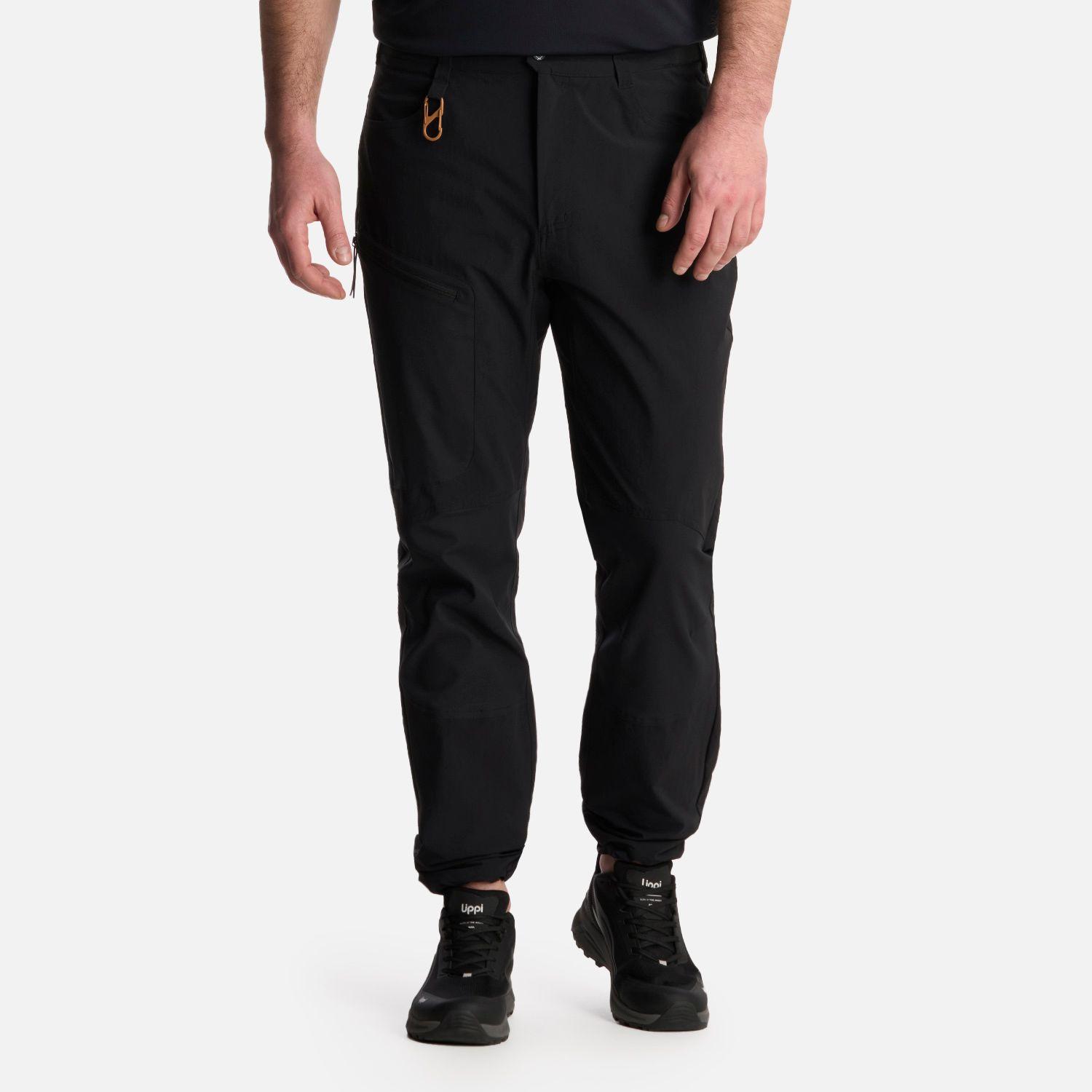 Pantalón Hombre Lennox Q-Dry Regular Fit Pants Negro Lippi-0