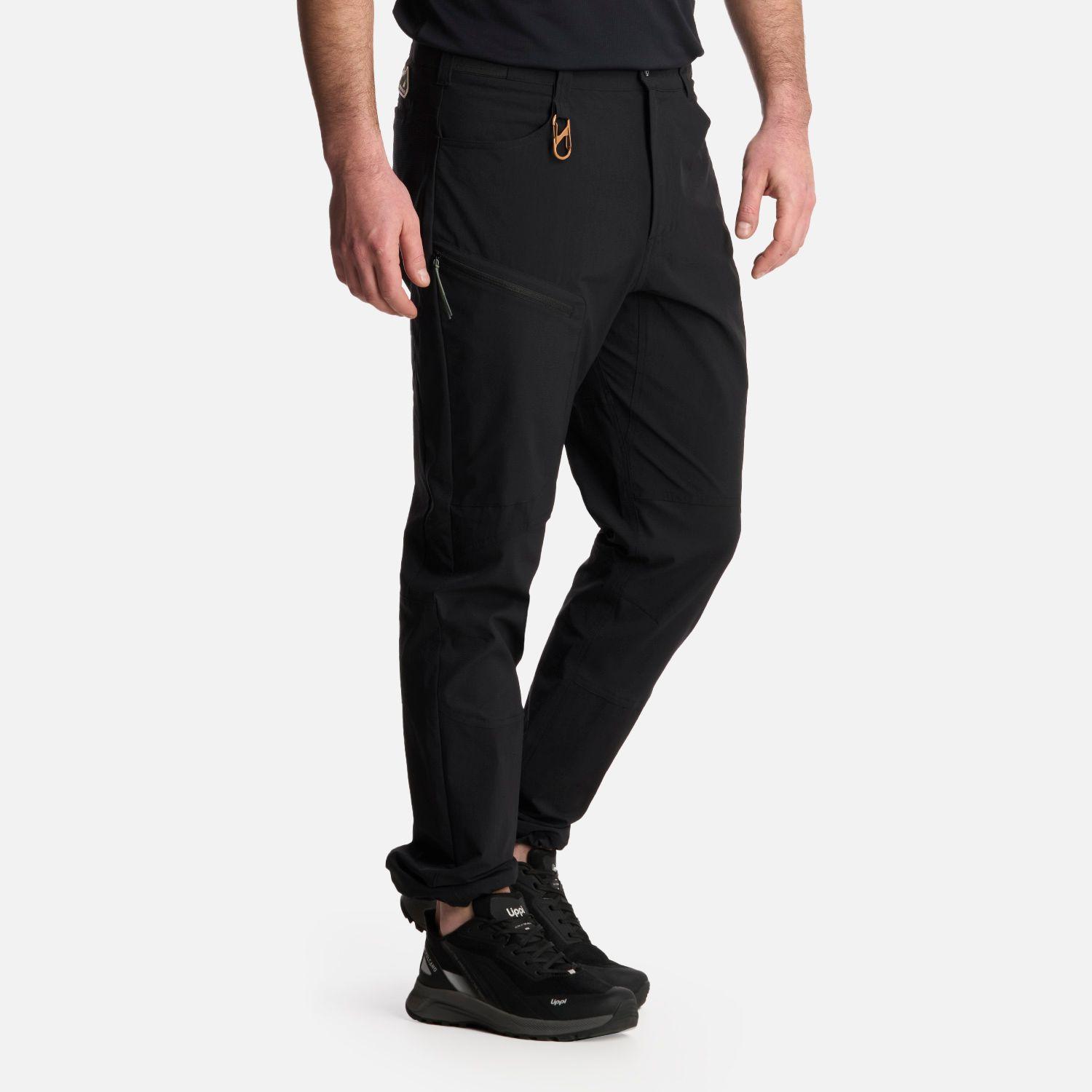 Pantalón Hombre Lennox Q-Dry Regular Fit Pants Negro Lippi-1