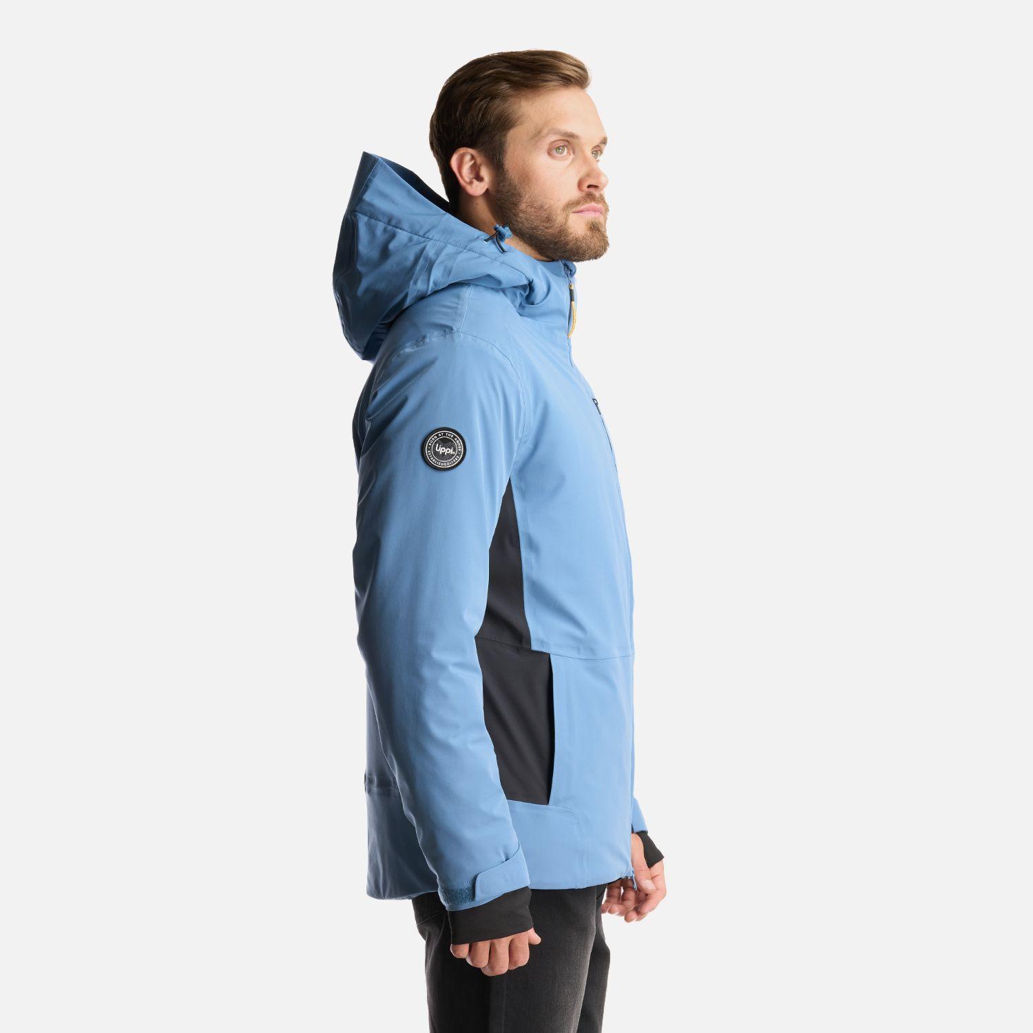 Chaqueta Hombre Snow Valley B-Dry Jacket Azul Grisaceo Lippi-3