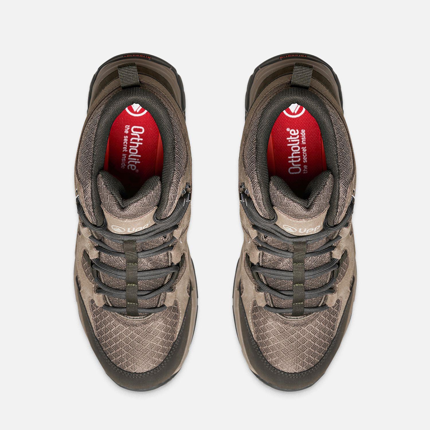 Botín Hombre Tellus Mid Taupe Oscuro Lippi I24-4