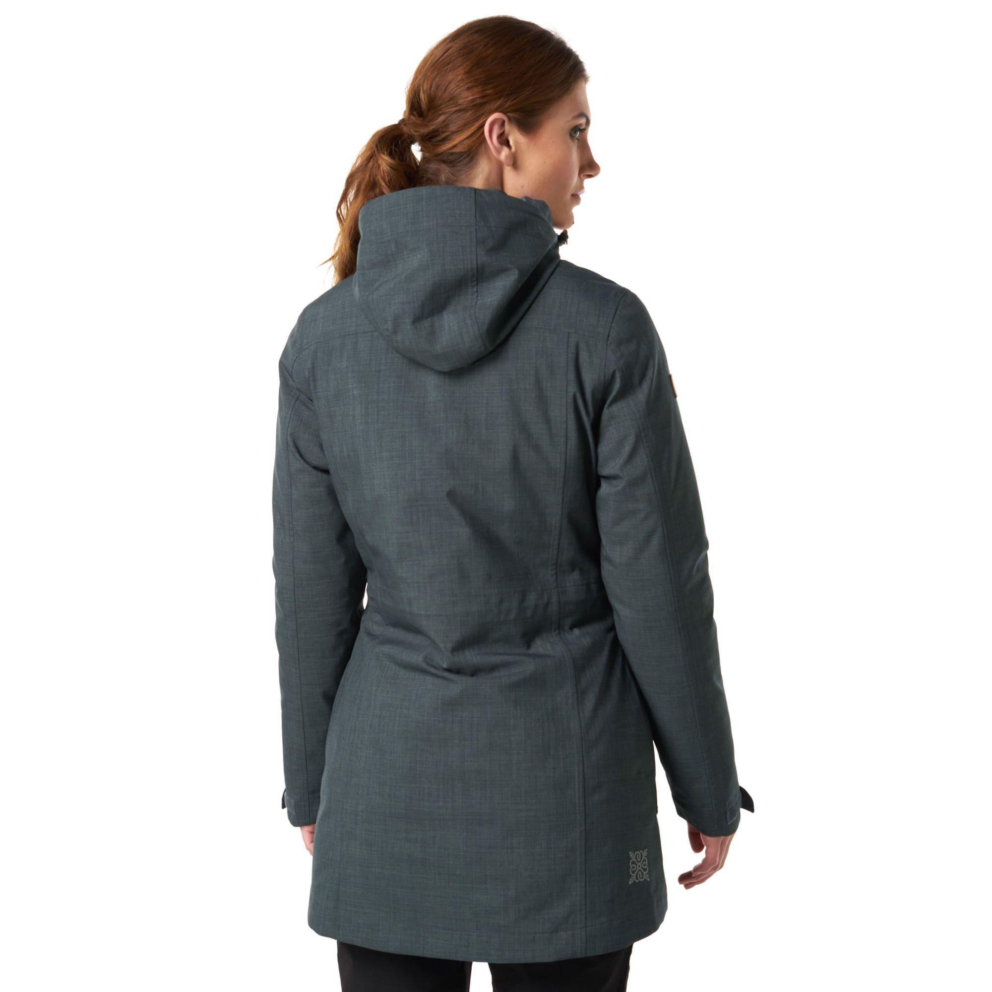 Chaqueta Mujer Nalca Fusion-3 Hoody Jacket Grafito / Frambuesa Oscuro Lippi-3