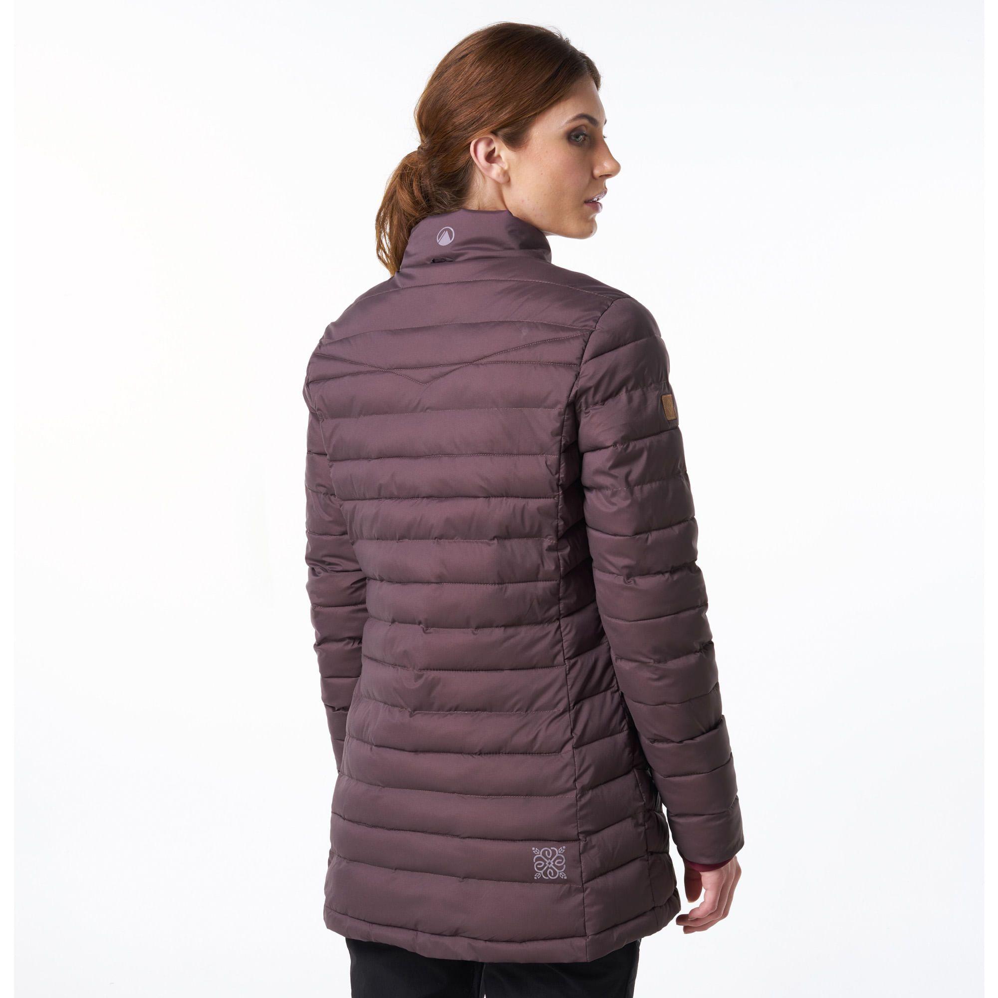 Chaqueta Mujer Nalca Fusion-3 Hoody Jacket Grafito / Frambuesa Oscuro Lippi-5