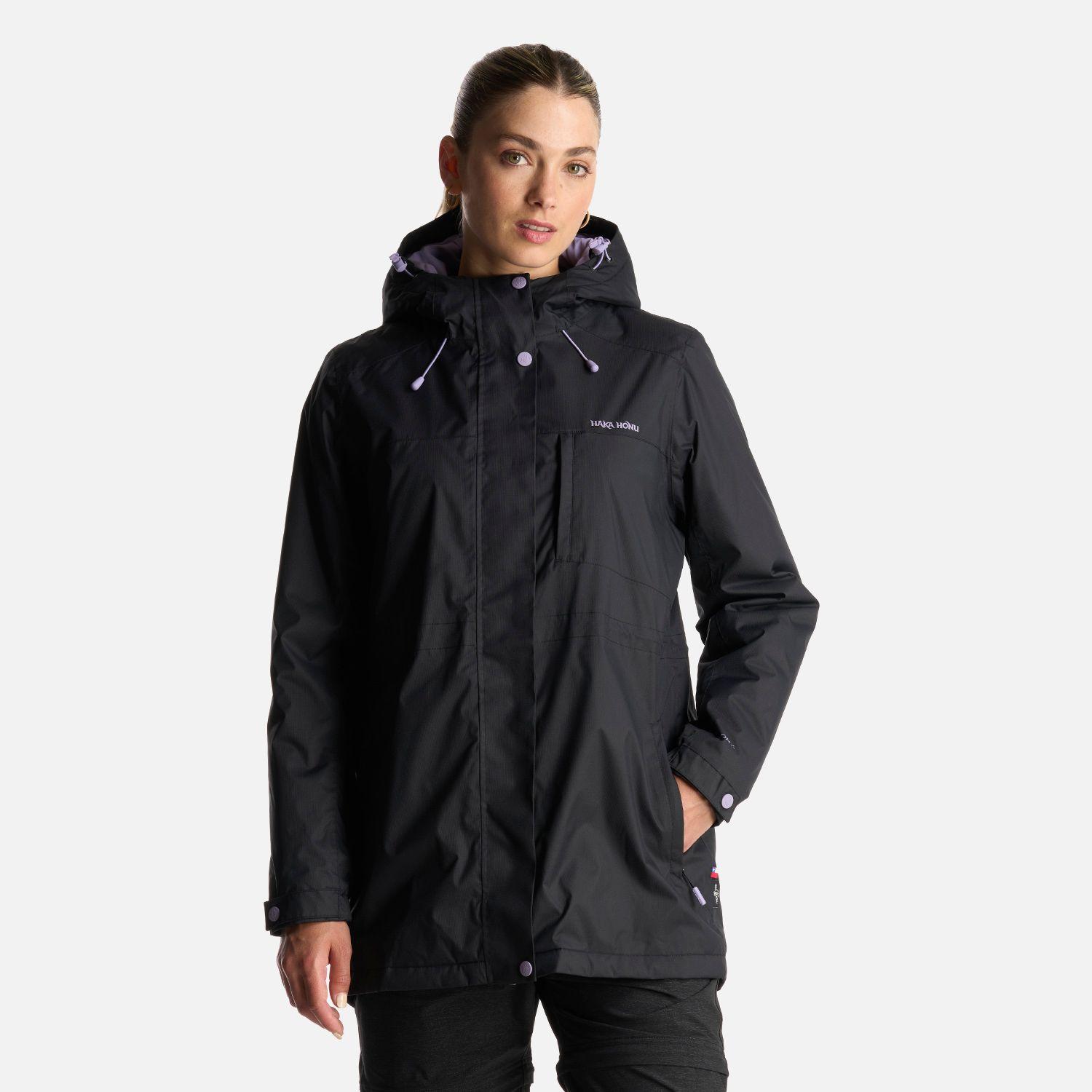 Chaqueta Mujer Terranova Negro Haka Honu-1