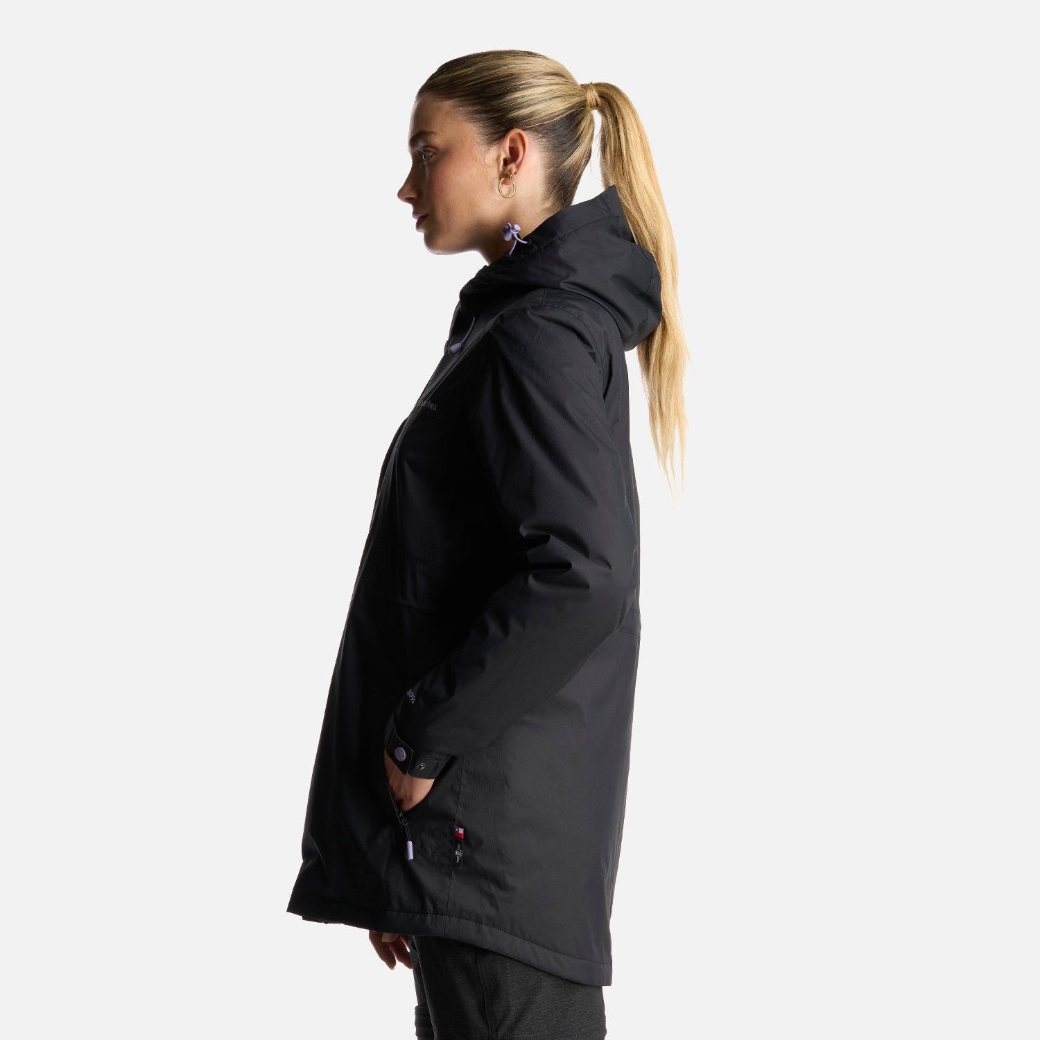 Chaqueta Mujer Terranova Negro Haka Honu-3