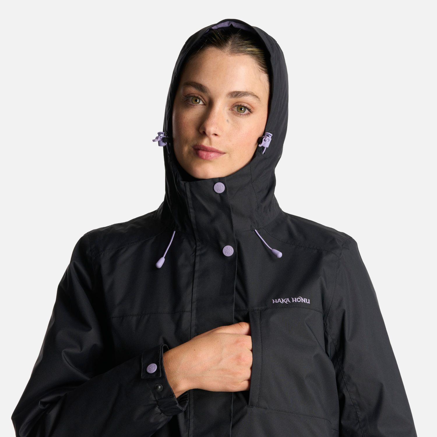 Chaqueta Mujer Terranova Negro Haka Honu-5