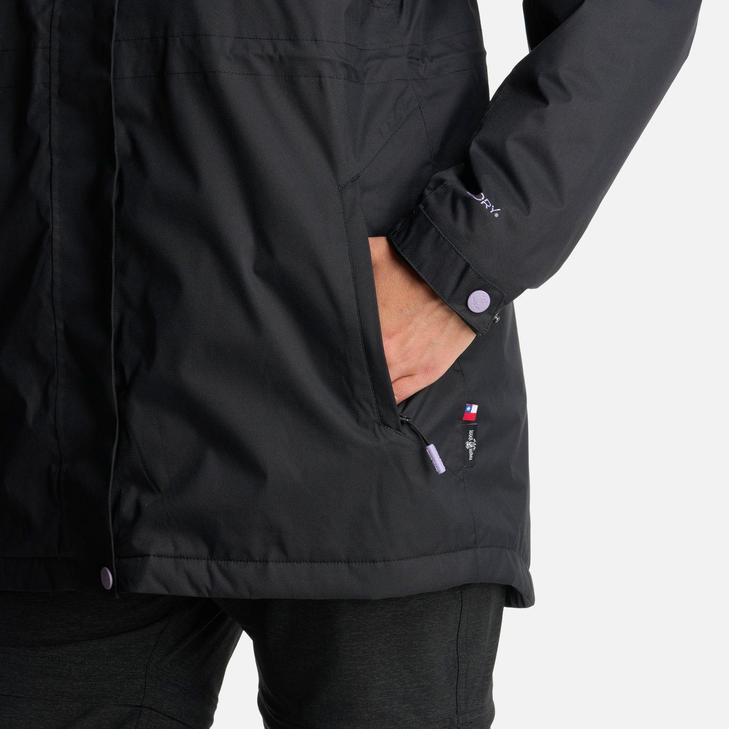 Chaqueta Mujer Terranova Negro Haka Honu-6