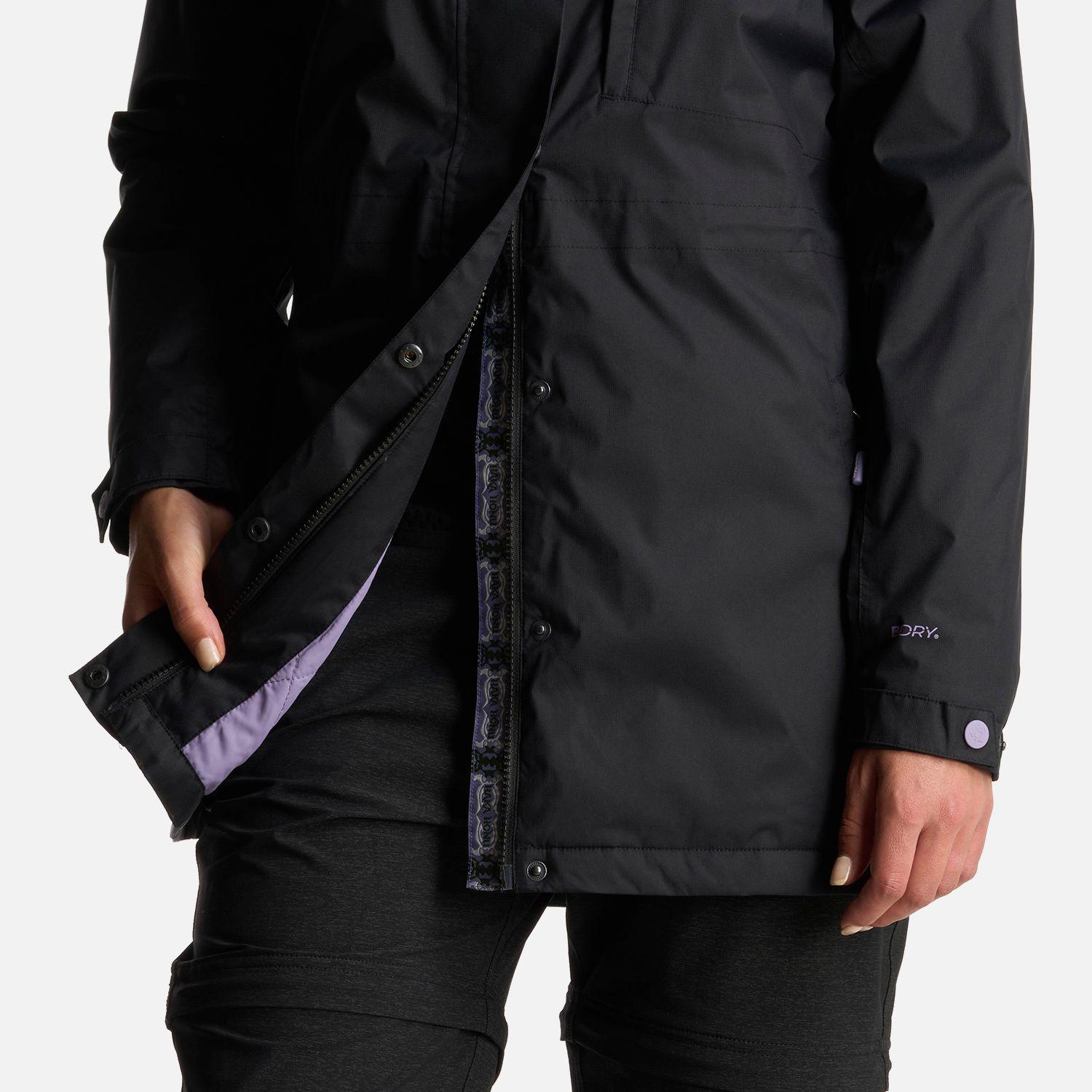 Chaqueta Mujer Terranova Negro Haka Honu-7