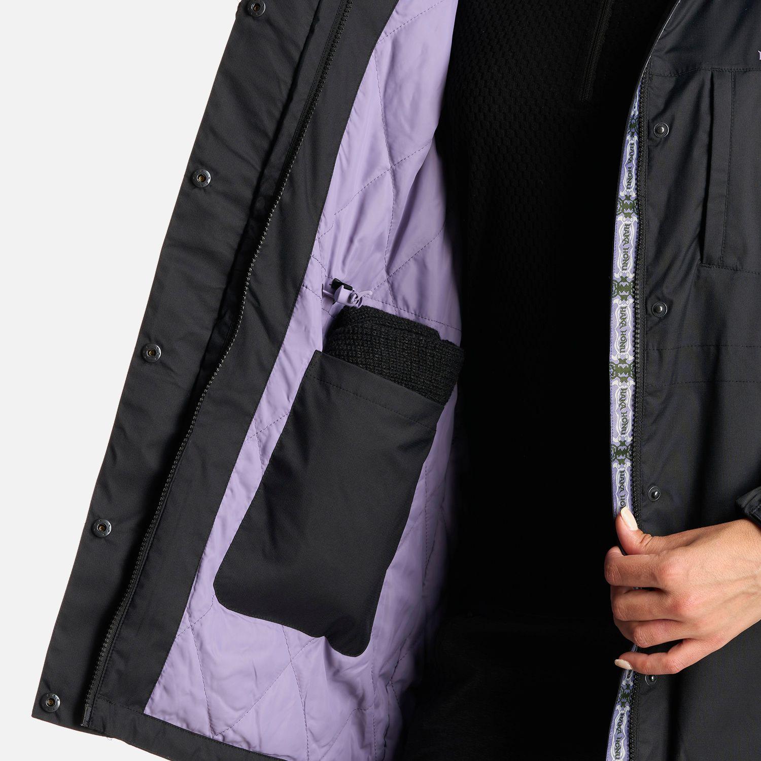 Chaqueta Mujer Terranova Negro Haka Honu-8