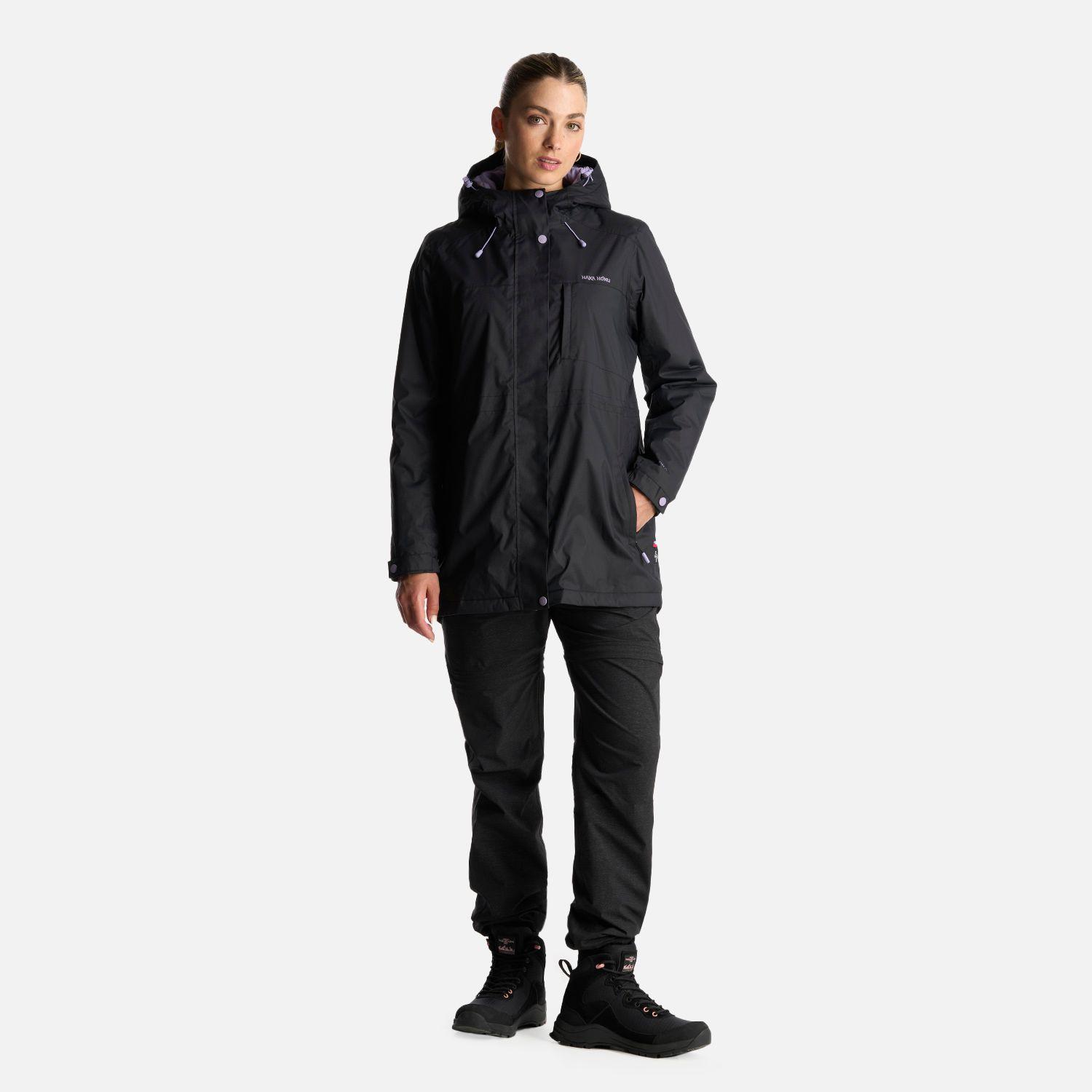 Chaqueta Mujer Terranova Negro Haka Honu-9