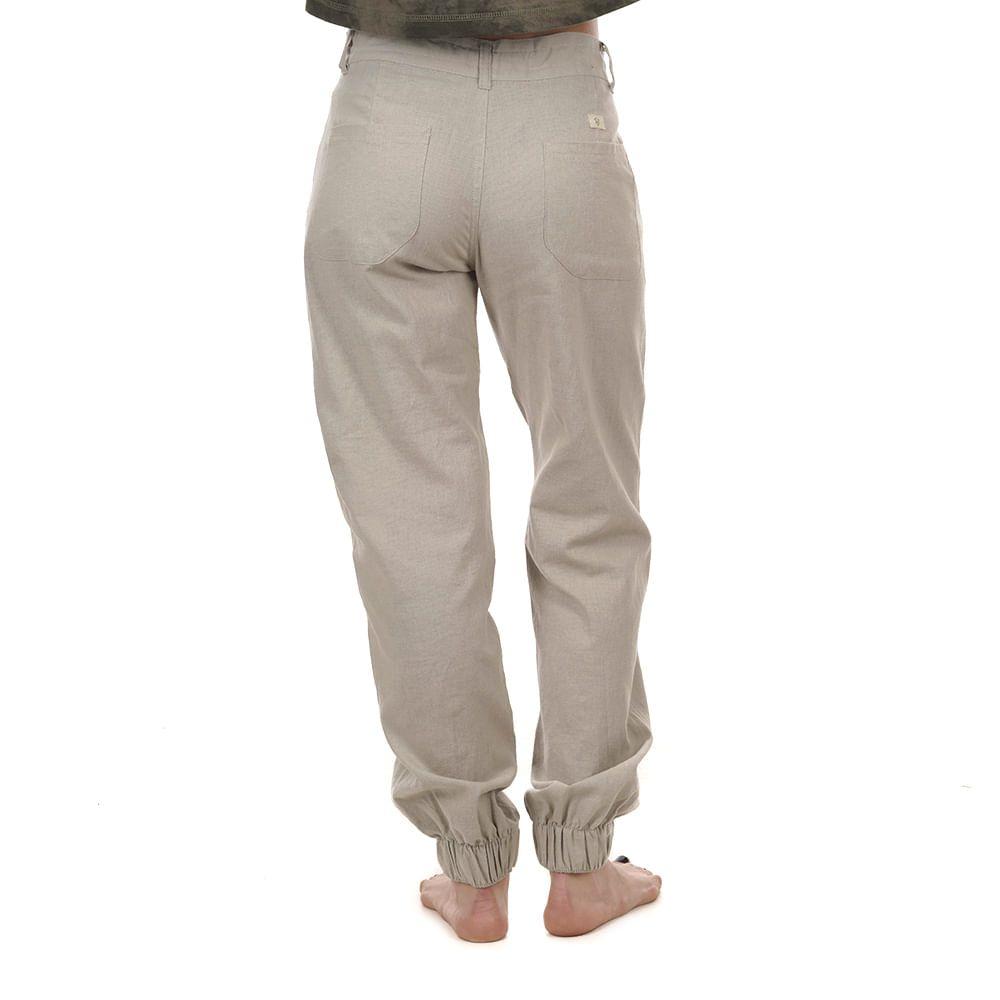 Pantalon Mujer Handy Hem Pants Crudo Lippi-2