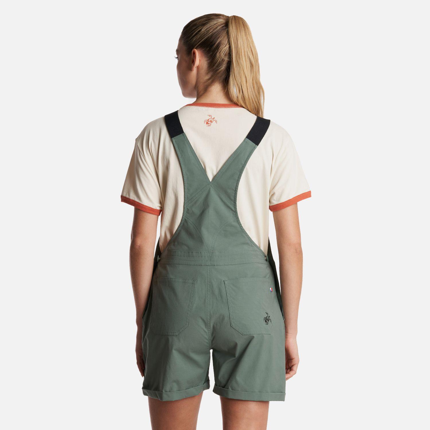 Jardinera Mujer Huertera Verde Musgo Haka Honu-3